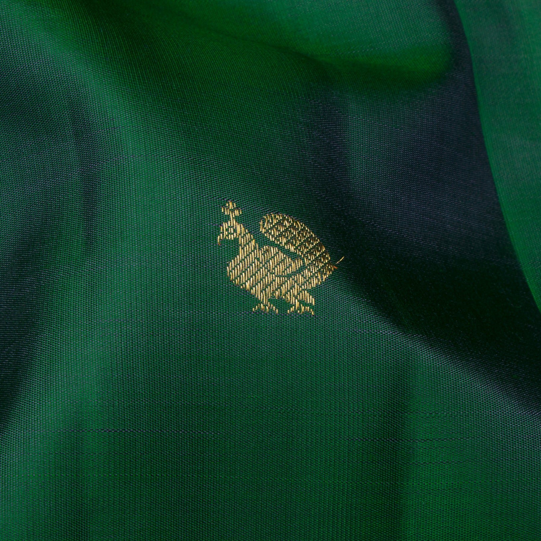 Kanakavalli Kanjivaram Silk Sari 24-040-HS001-13382 - Fabric View