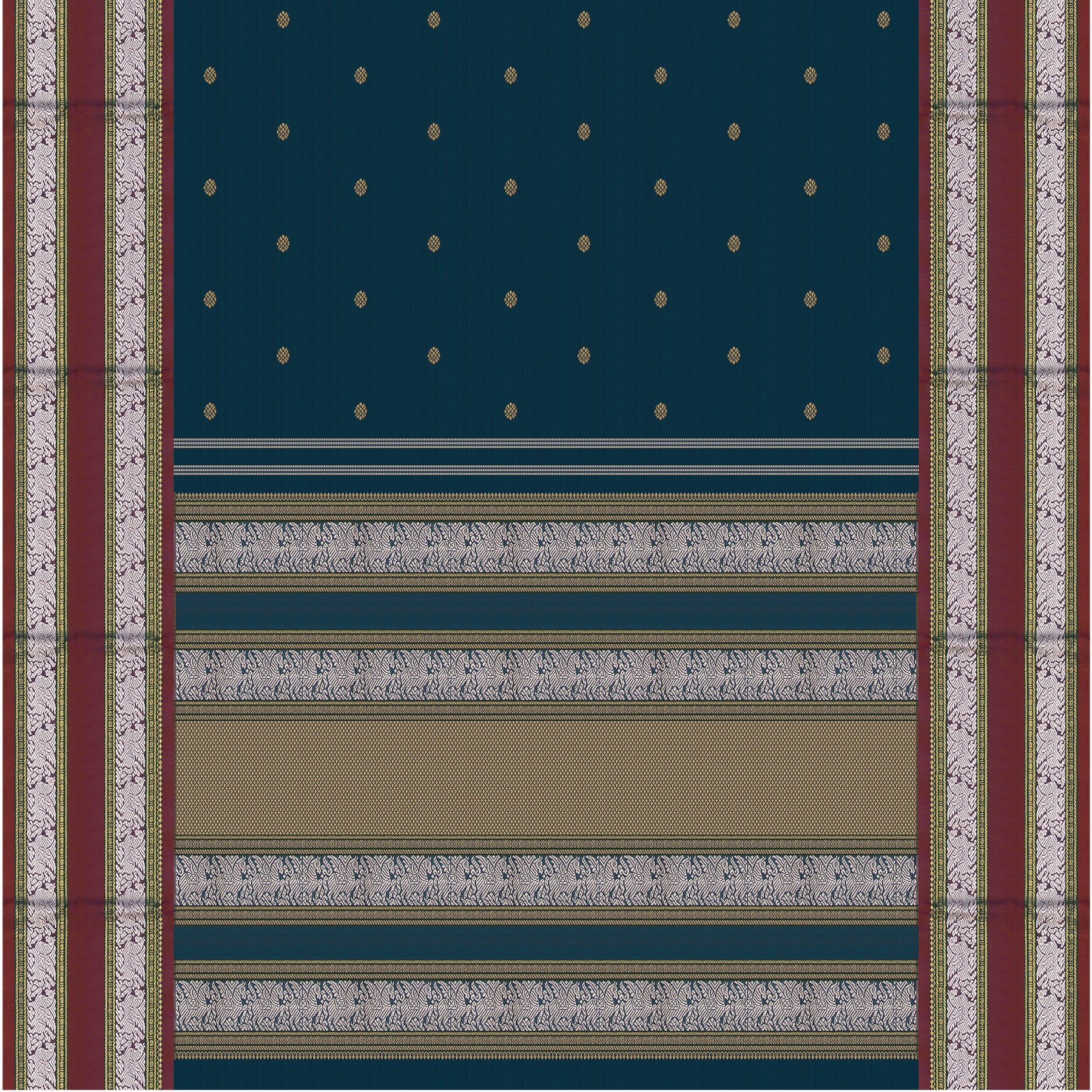 Kanakavalli Kanjivaram Silk Sari 24-040-HS001-13404
