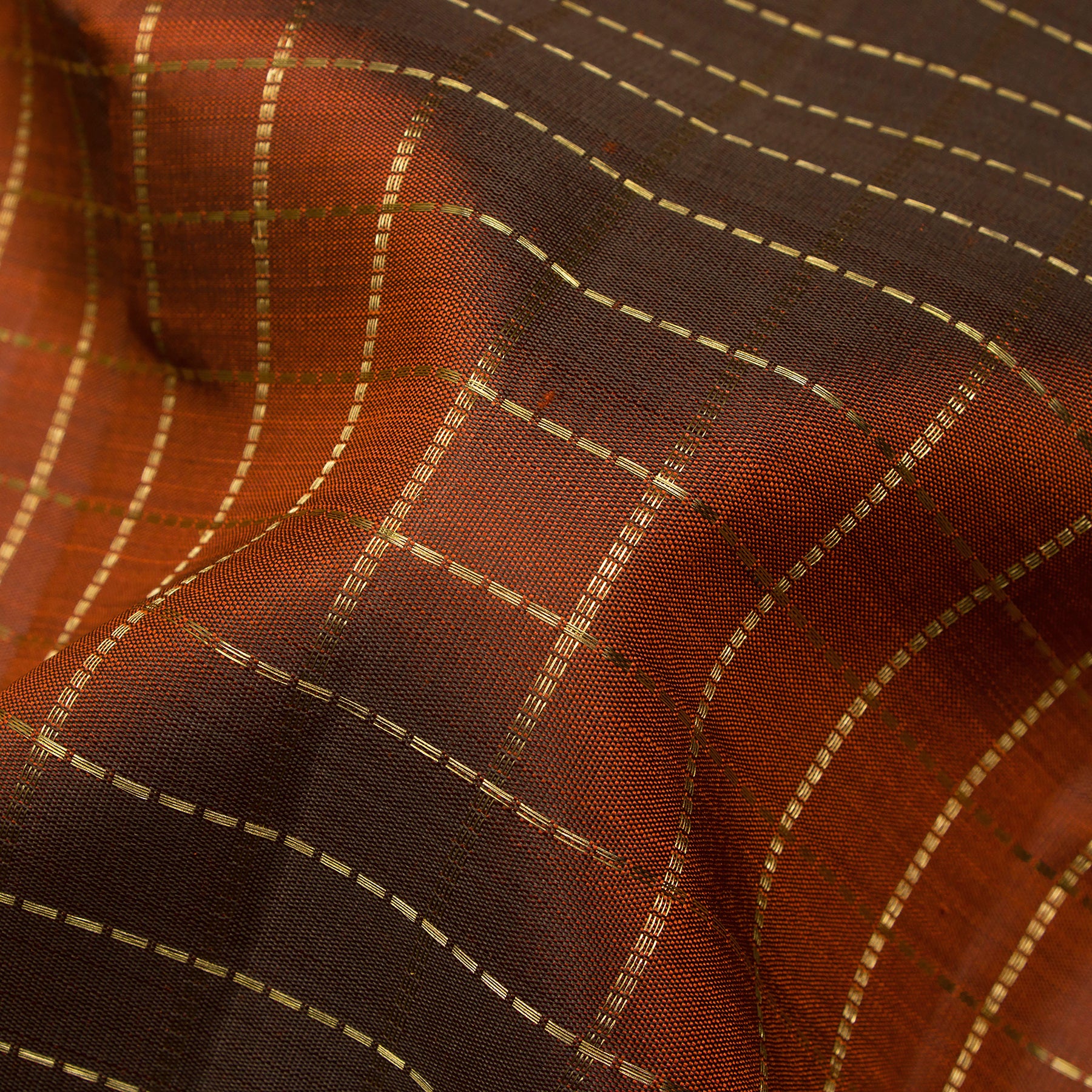 Kanakavalli Kanjivaram Silk Sari 24-040-HS001-14306 - Fabric View