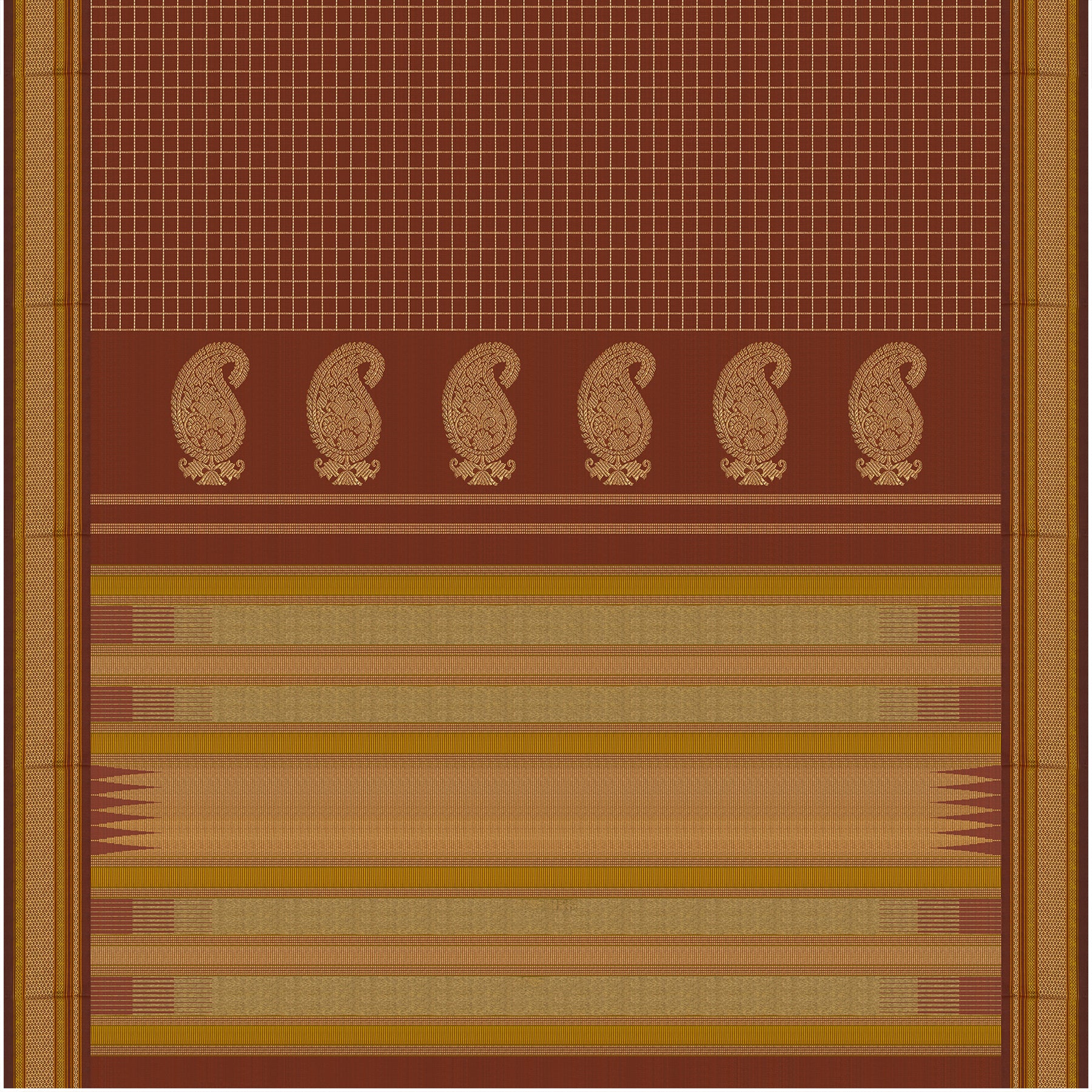 Kanakavalli Kanjivaram Silk Sari 24-040-HS001-14306 - Full View