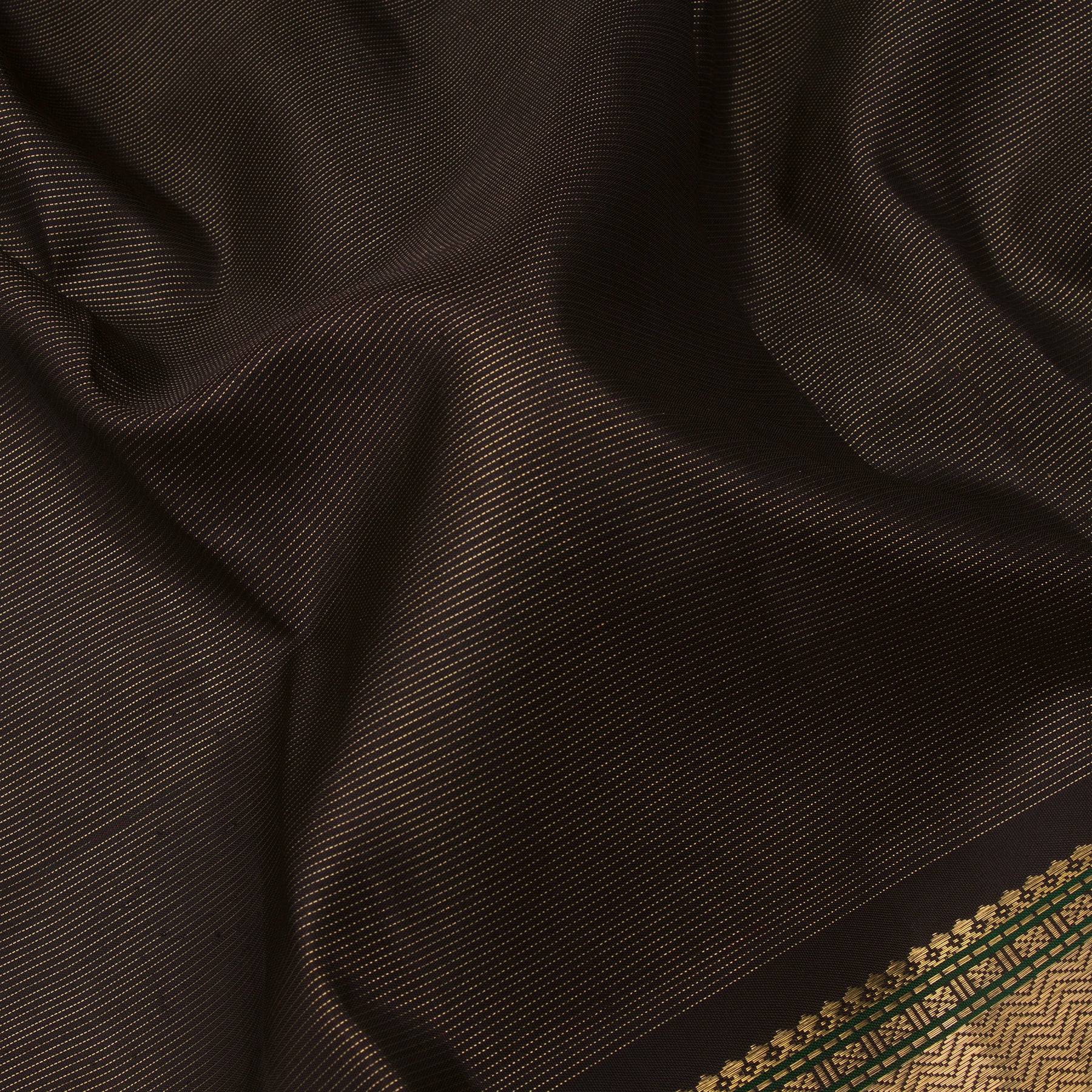 Kanakavalli Kanjivaram Silk Sari 24-041-HS001-01031 - Fabric View