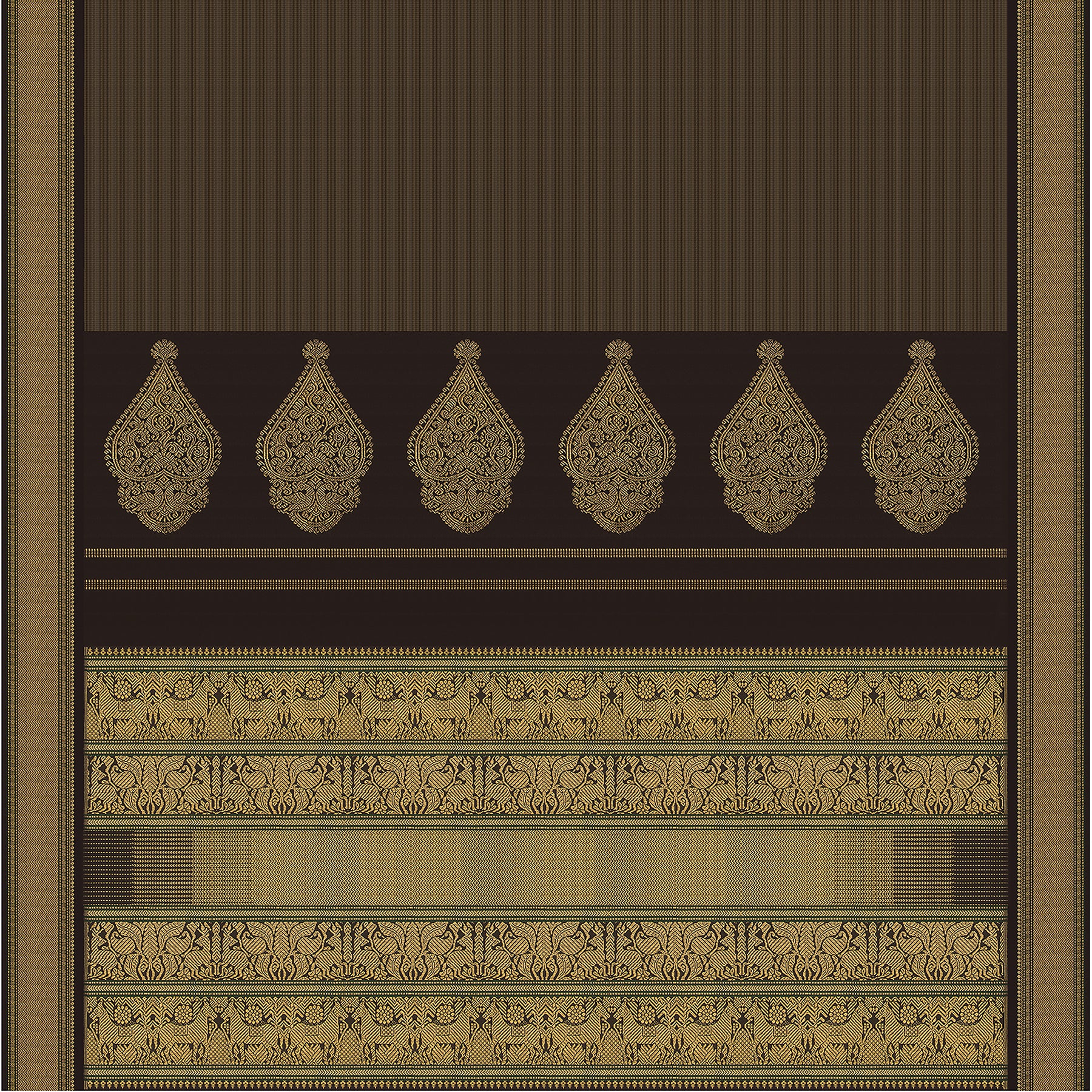 Kanakavalli Kanjivaram Silk Sari 24-041-HS001-01031 - Full View