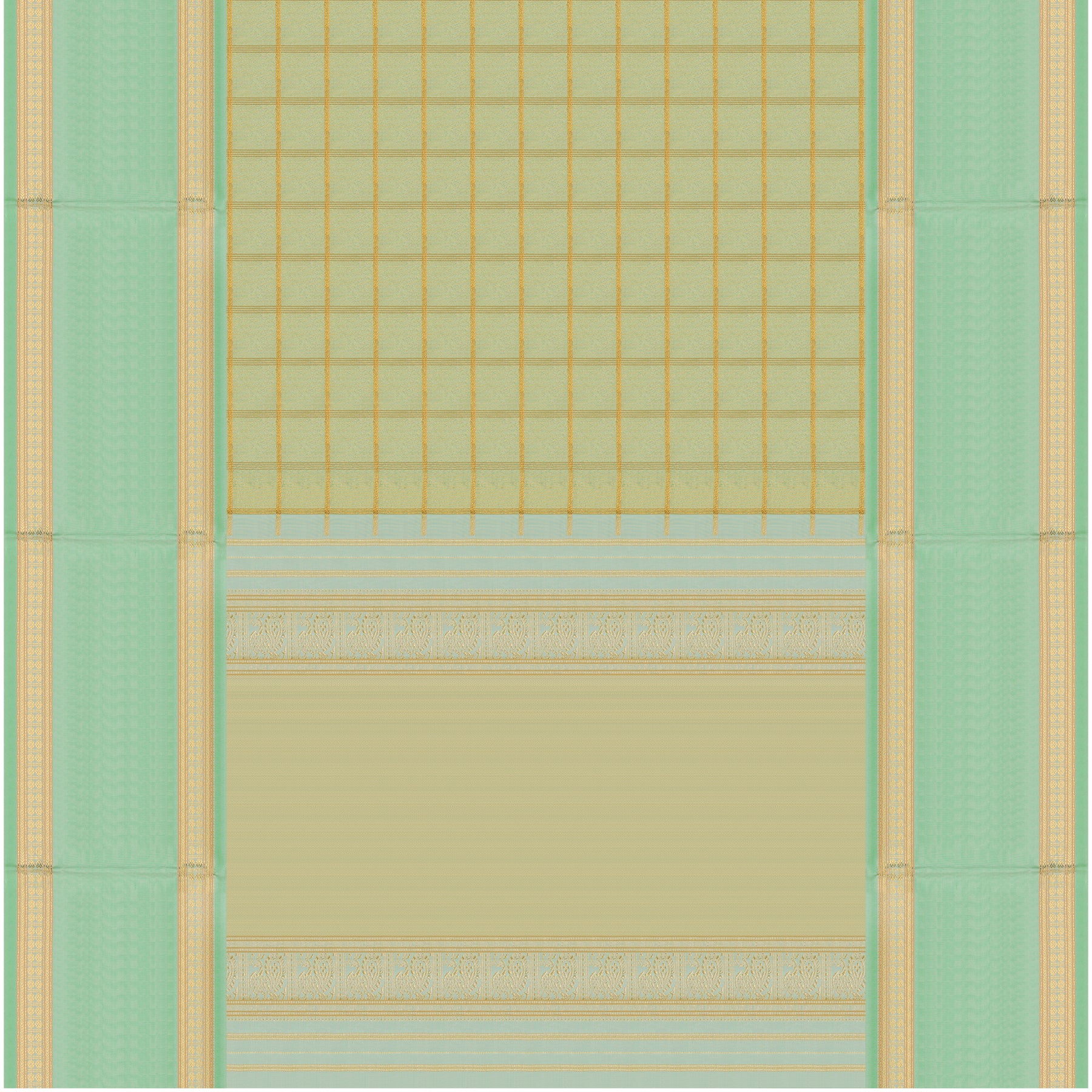 Kanakavalli Kanjivaram Silk Sari 24-041-HS001-01035 - Full View