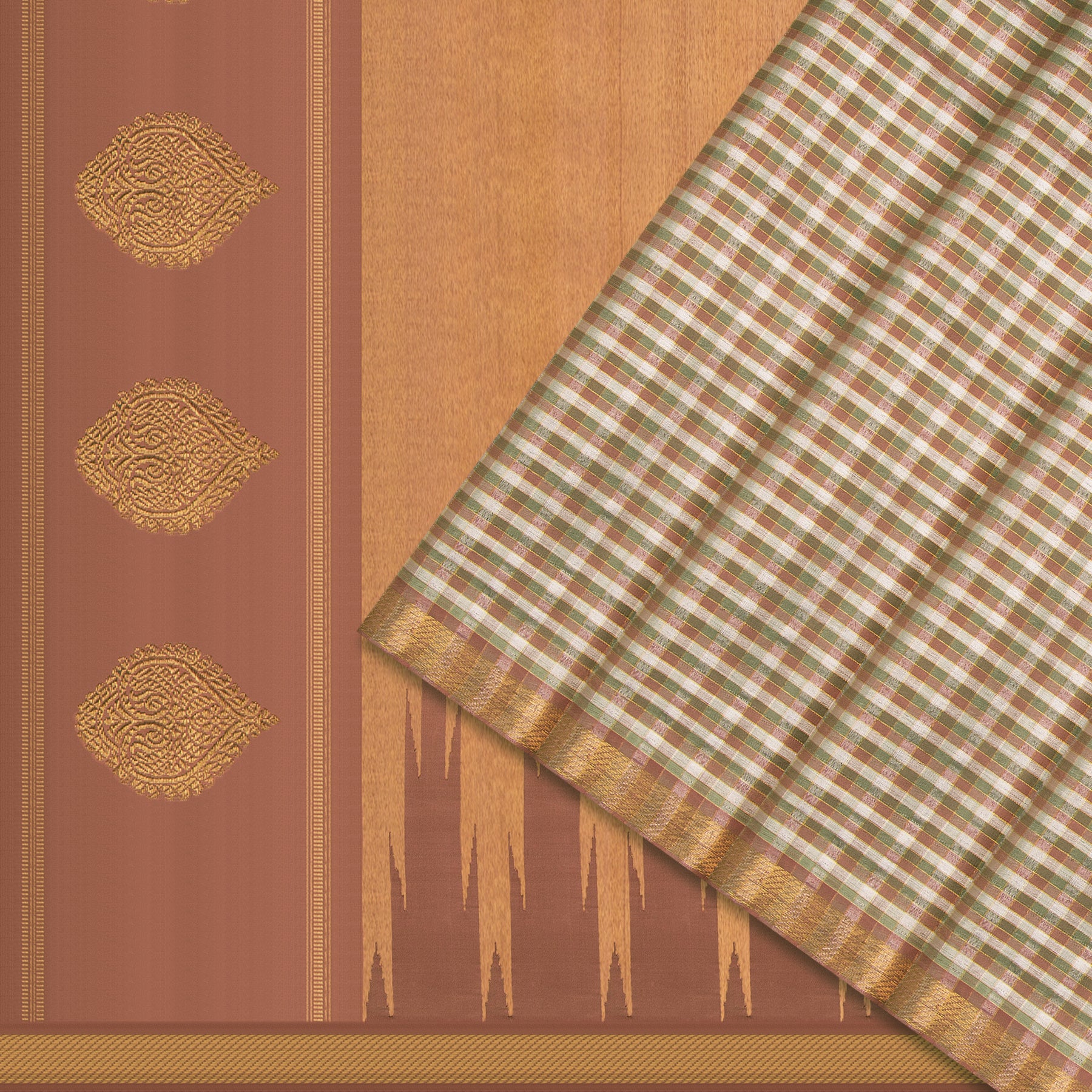 Kanakavalli Kanjivaram Silk Sari 24-041-HS001-02388 - Cover View