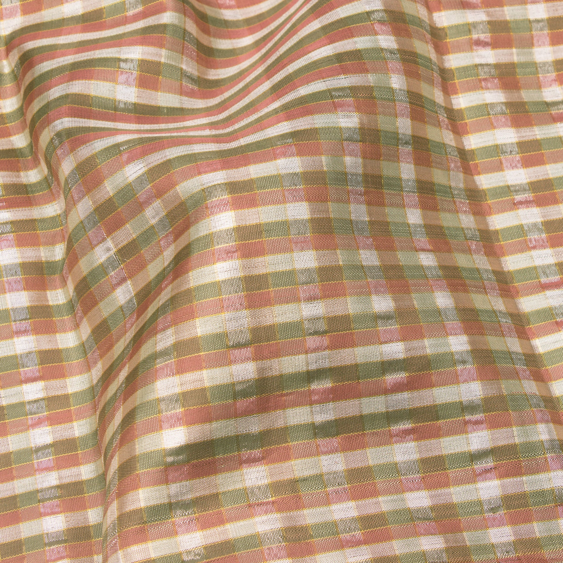 Kanakavalli Kanjivaram Silk Sari 24-041-HS001-02388 - Fabric View