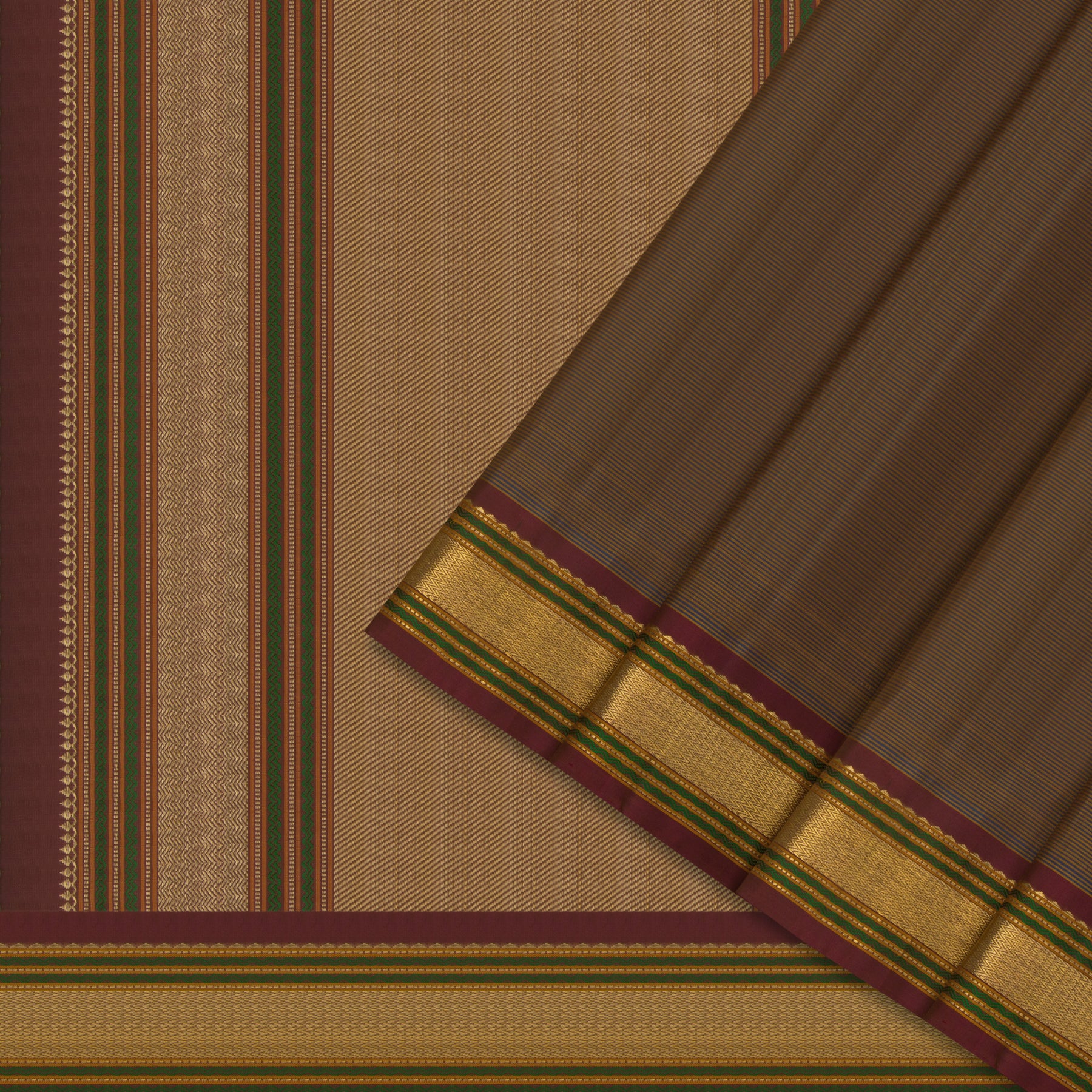Kanakavalli Kanjivaram Silk Sari 24-041-HS001-04757 - Cover View