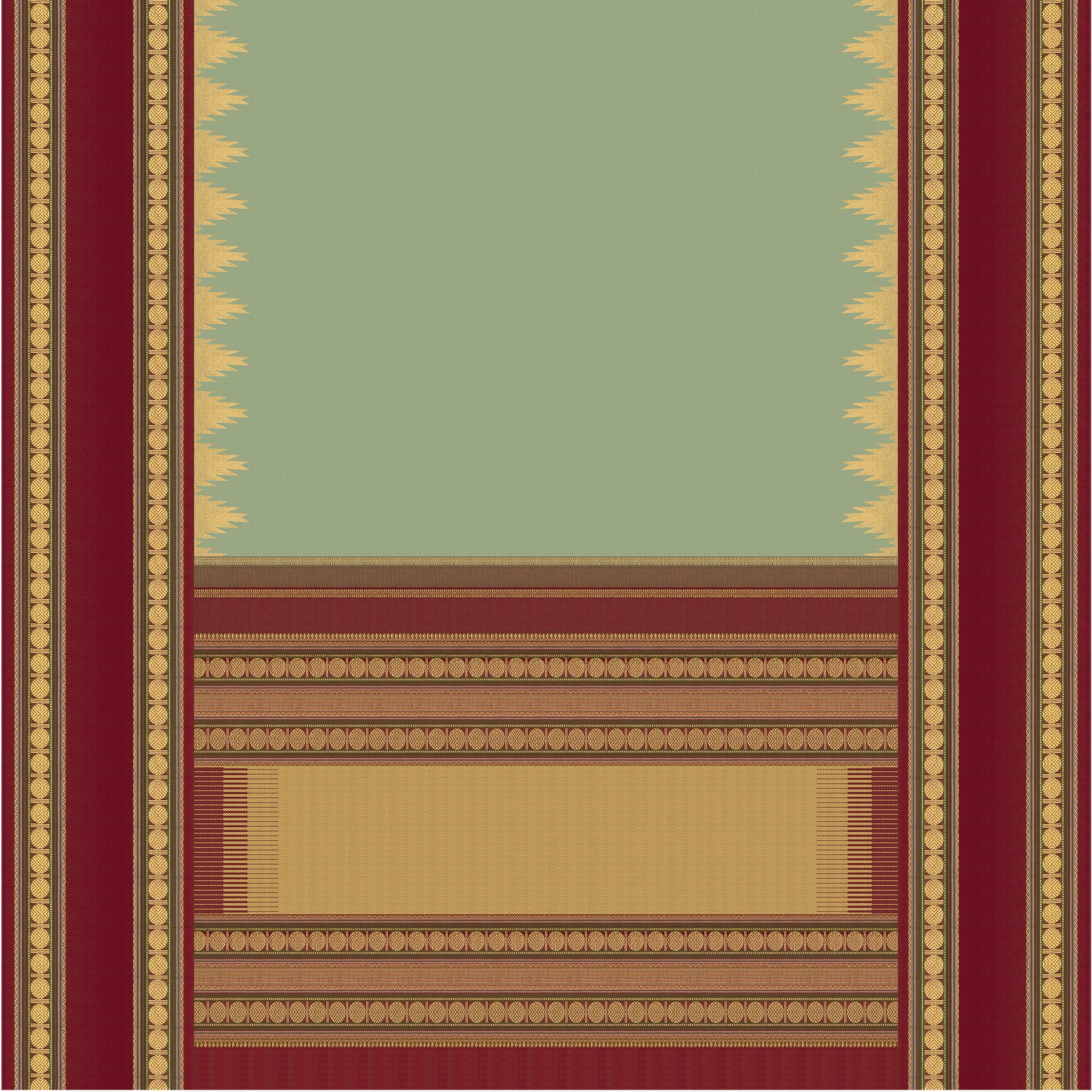 Kanakavalli Kanjivaram Silk Sari 24-041-HS001-05221 - Full View