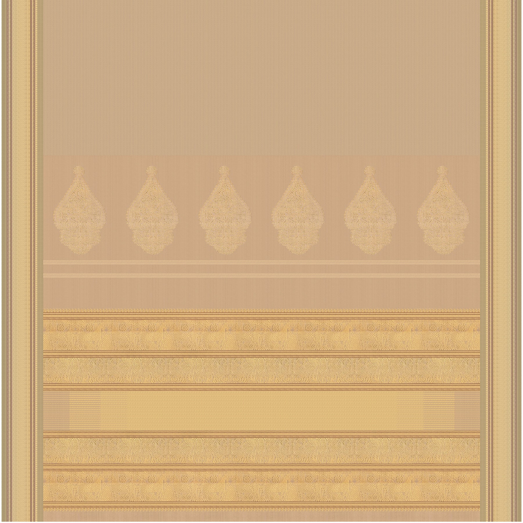 Kanakavalli Kanjivaram Silk Sari 24-041-HS001-06943 - Full View