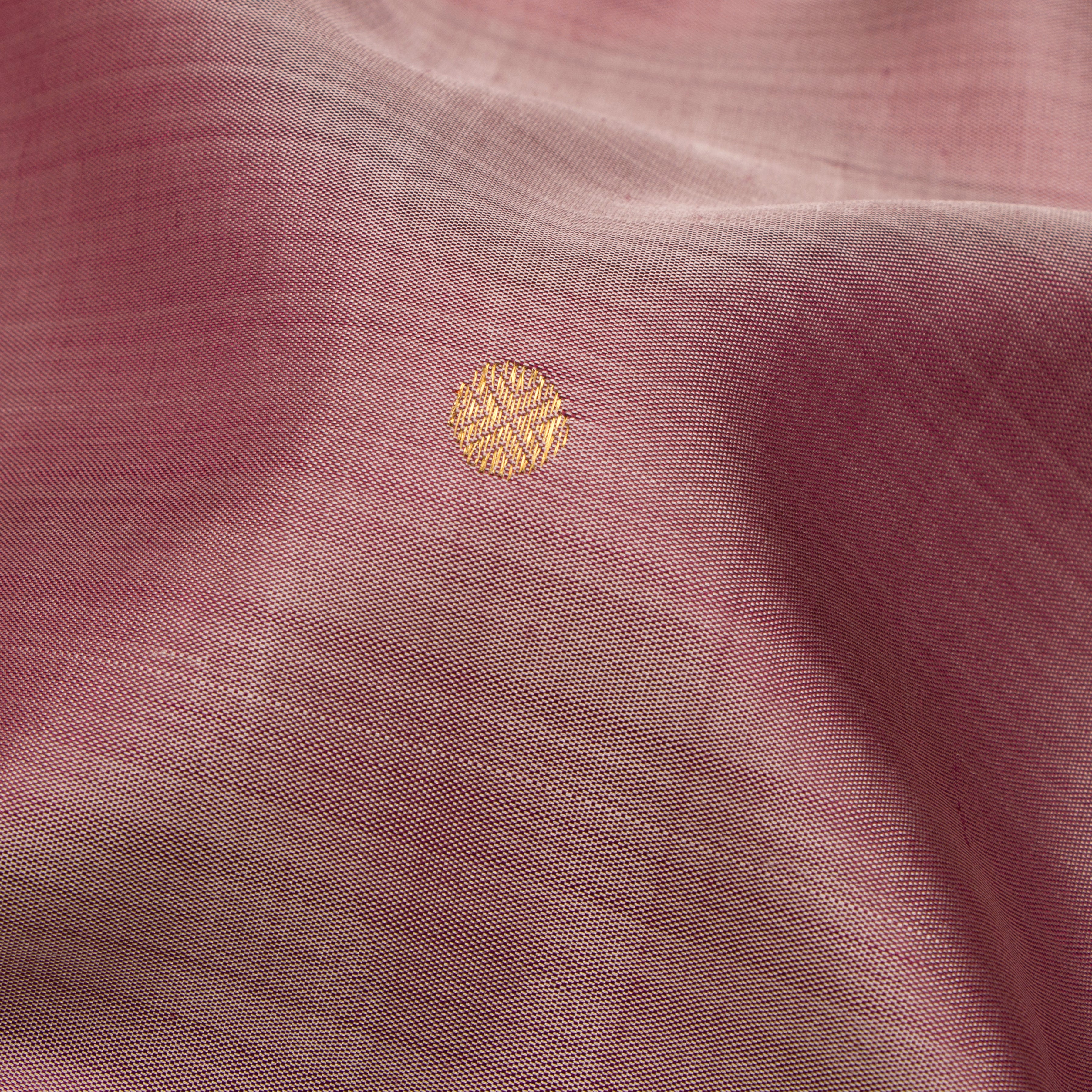 Kanakavalli X Kasuti Kanjivaram Silk Sari 24-041-HS001-06945 - Fabric View