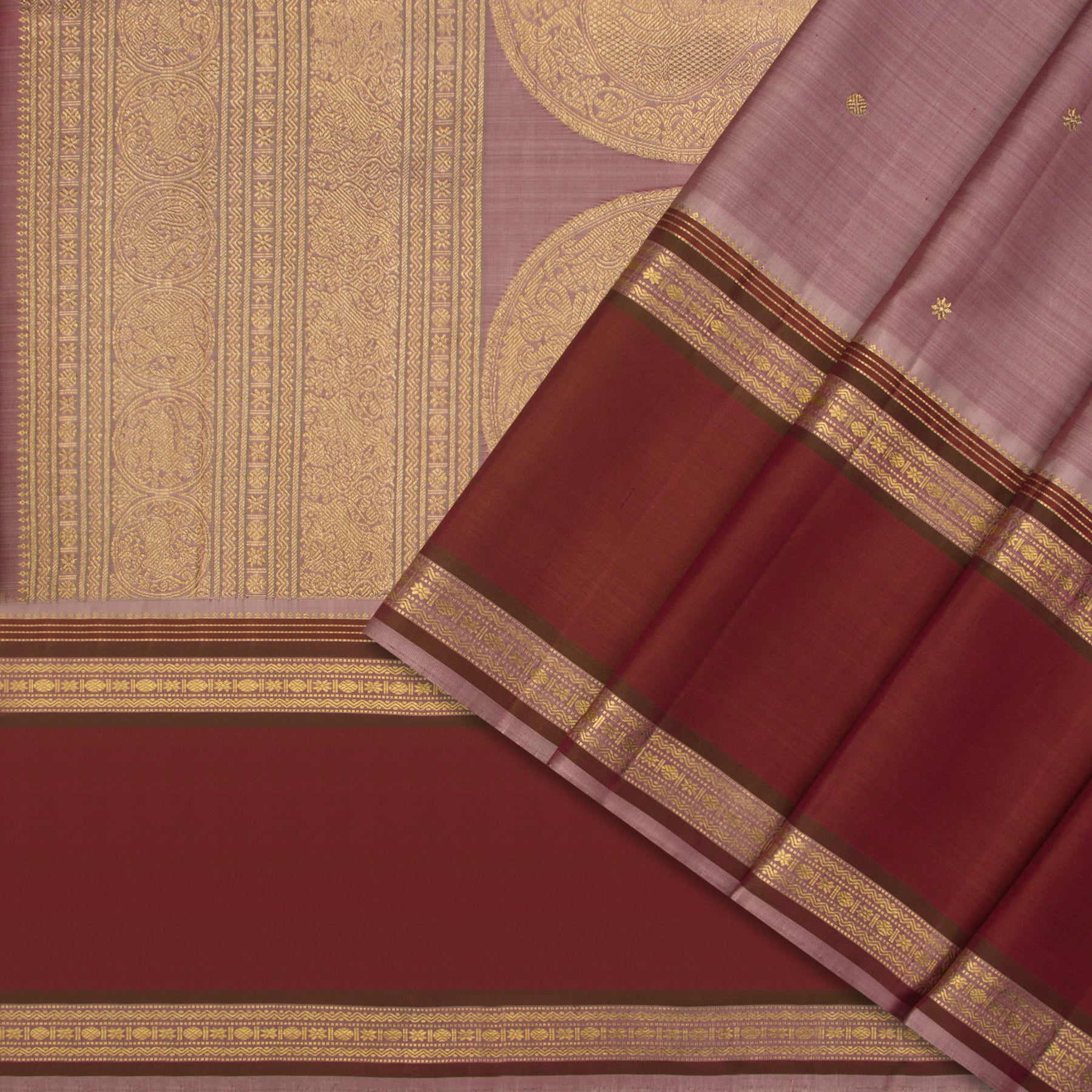 Kanakavalli Kanjivaram Silk Sari 24-041-HS001-06965 - Cover View