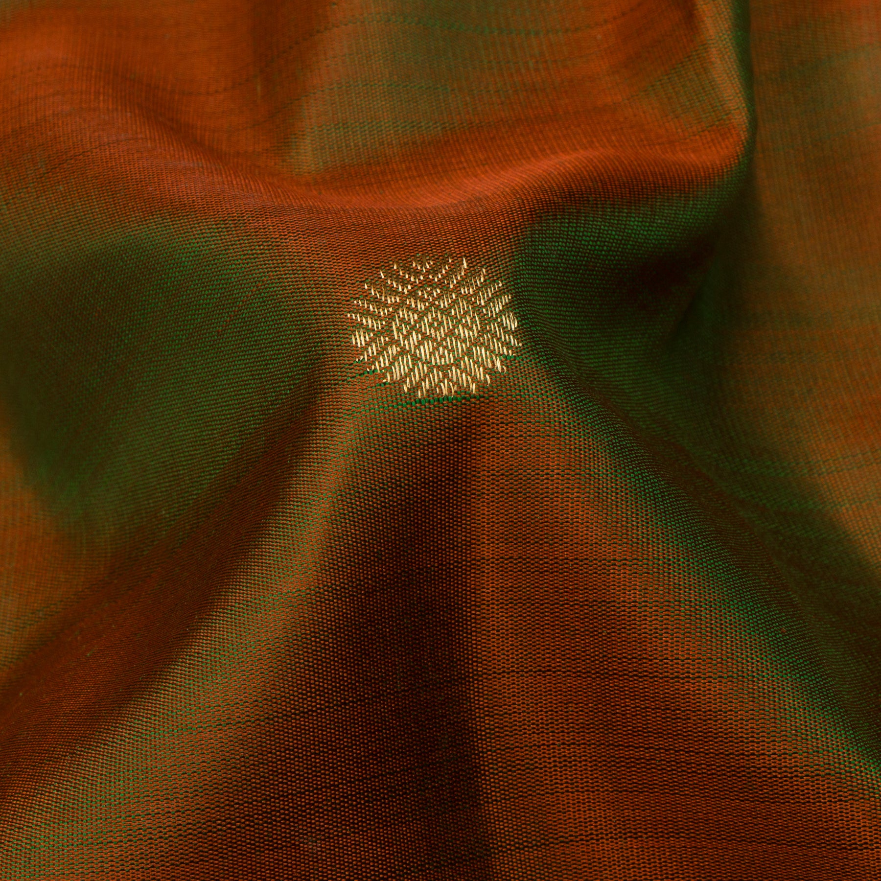 Kanakavalli Kanjivaram Silk Sari 24-041-HS001-08193 - Fabric View