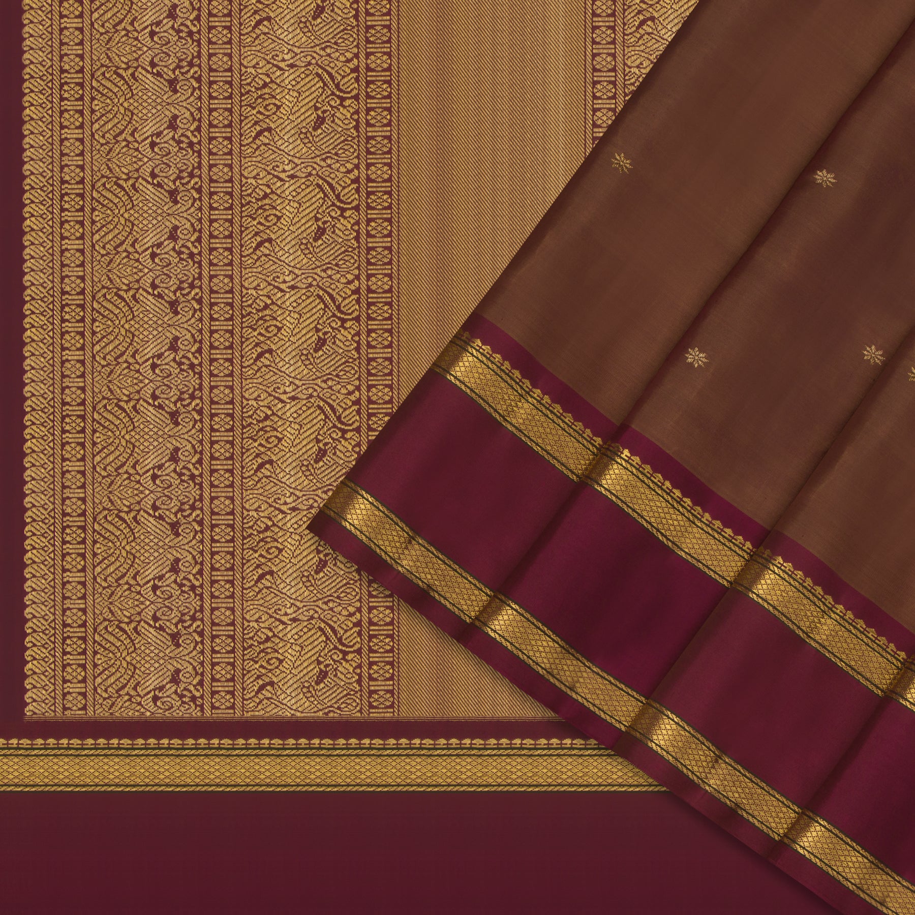 Kanakavalli Kanjivaram Silk Sari 24-041-HS001-08194 - Cover View
