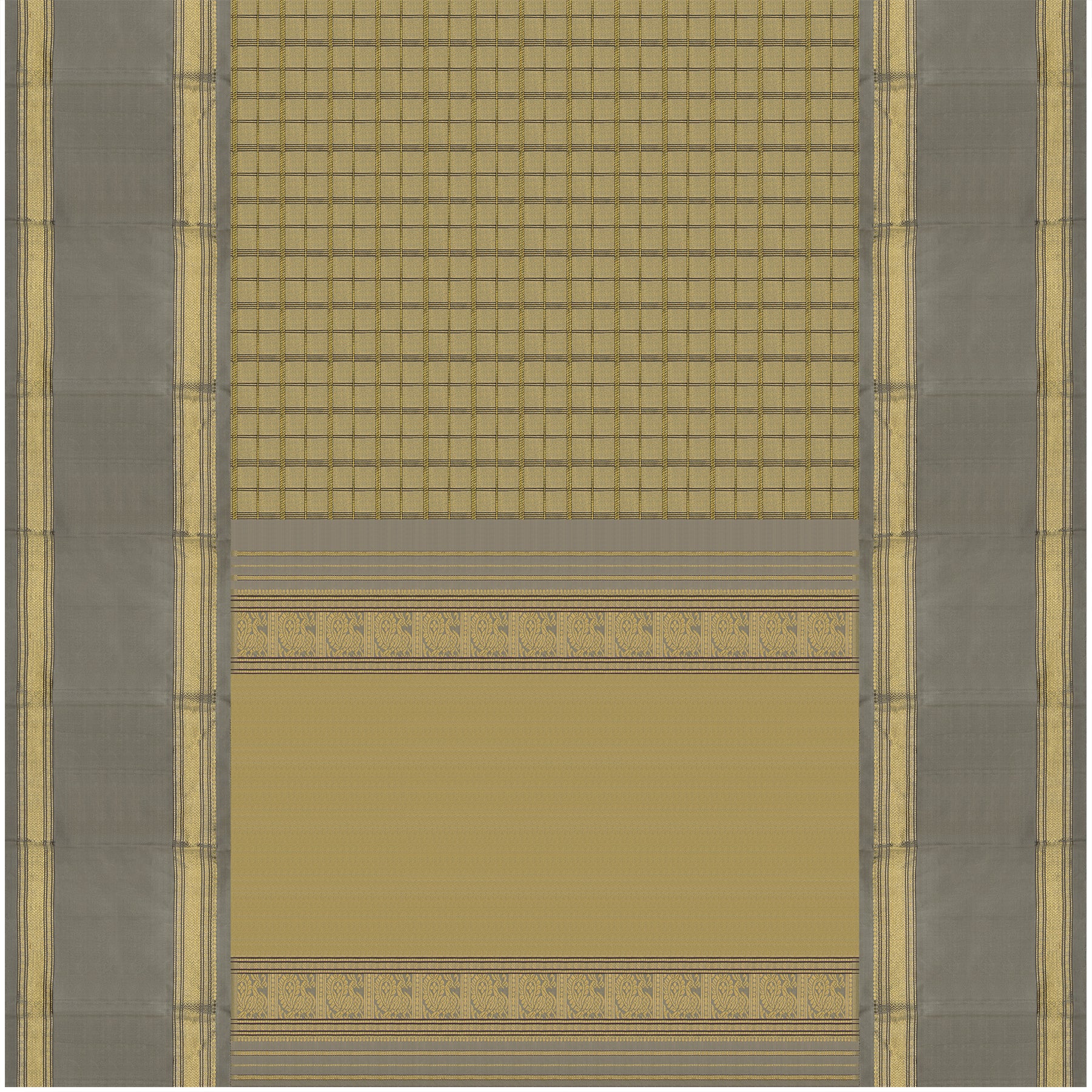 Kanakavalli Kanjivaram Silk Sari 24-041-HS001-12424 - Full View