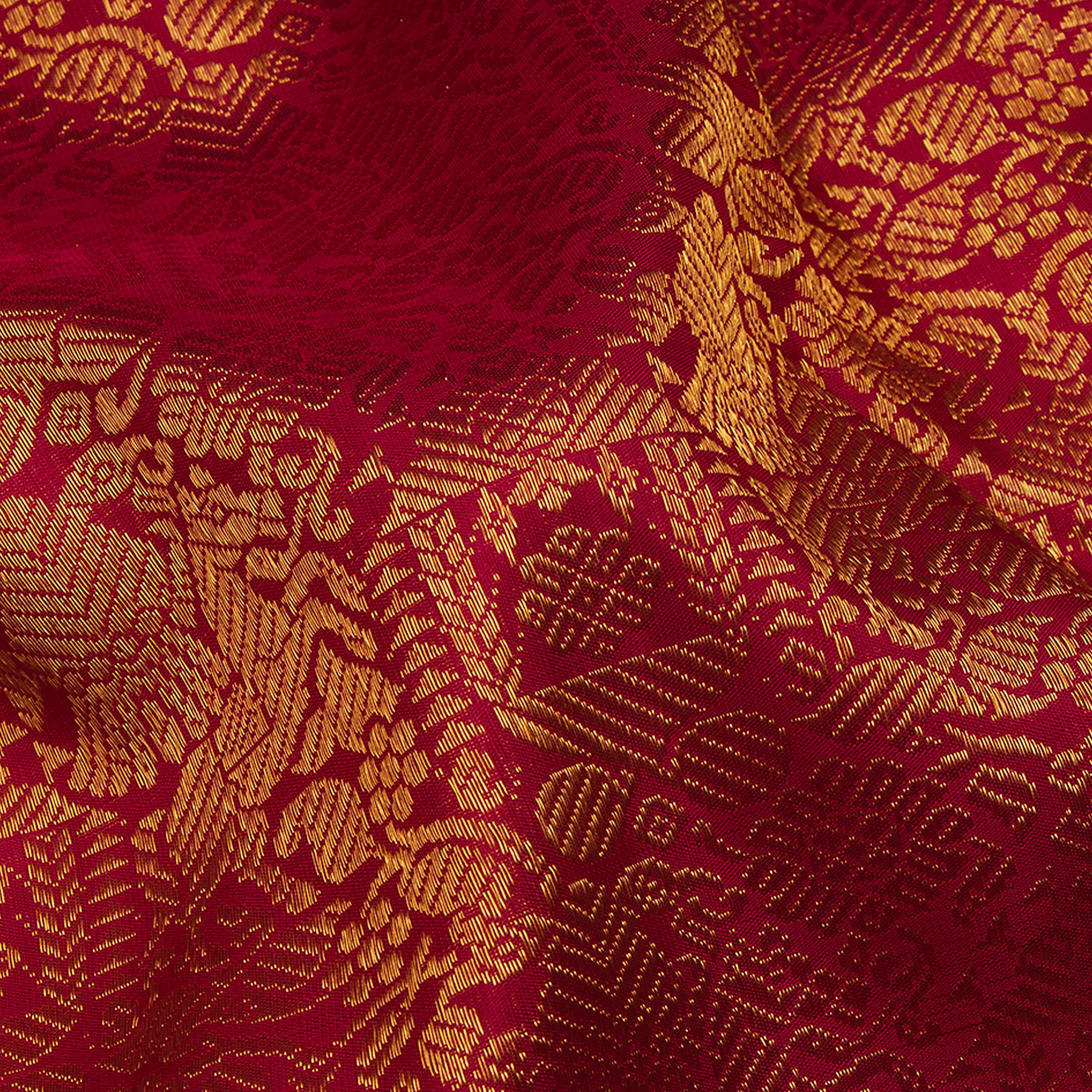 Kanakavalli Kanjivaram Silk Sari 24-041-HS001-12438