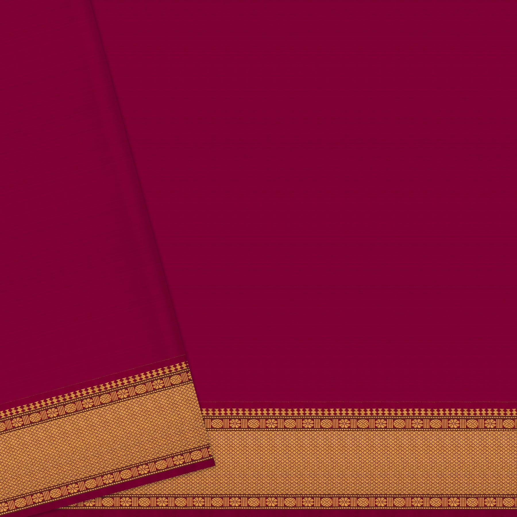 Kanakavalli Kanjivaram Silk Sari 24-041-HS001-12438 - Blouse View