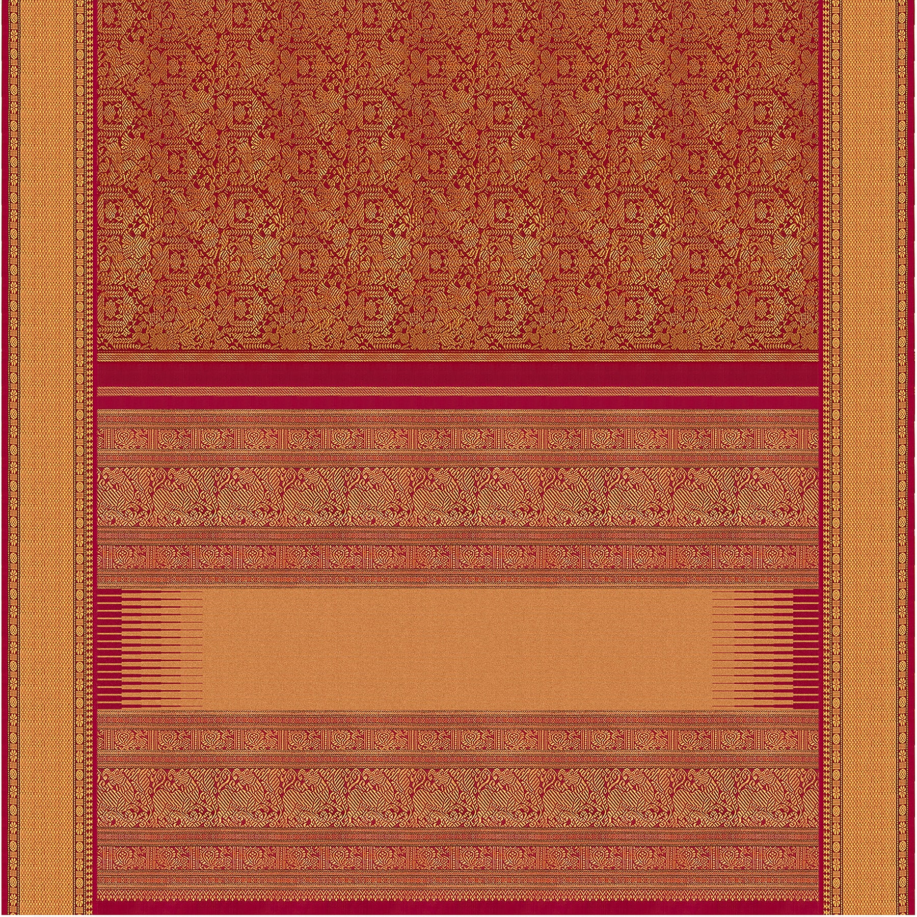 Kanakavalli Kanjivaram Silk Sari 24-041-HS001-12438