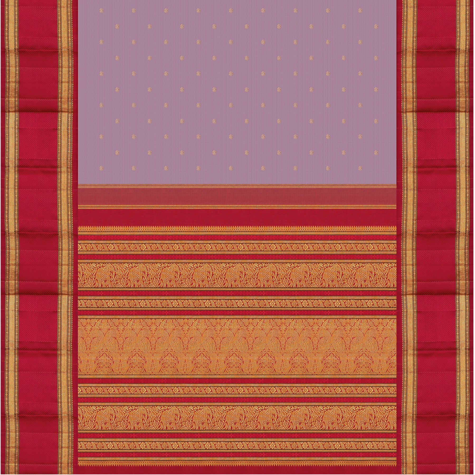 Kanakavalli Kanjivaram Silk Sari 24-041-HS001-14329 - Full View