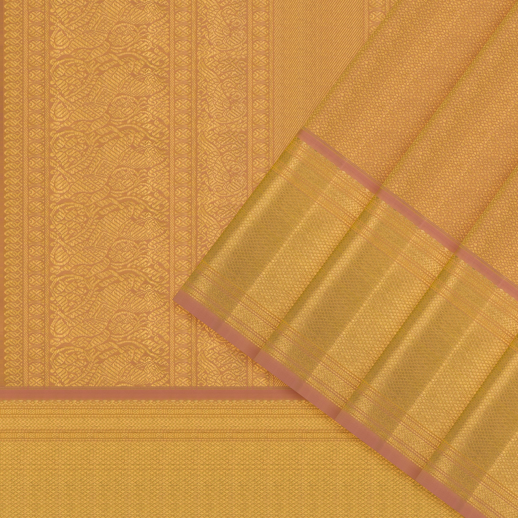 Kanakavalli Kanjivaram Silk Sari 24-041-HS001-14334 - Cover View