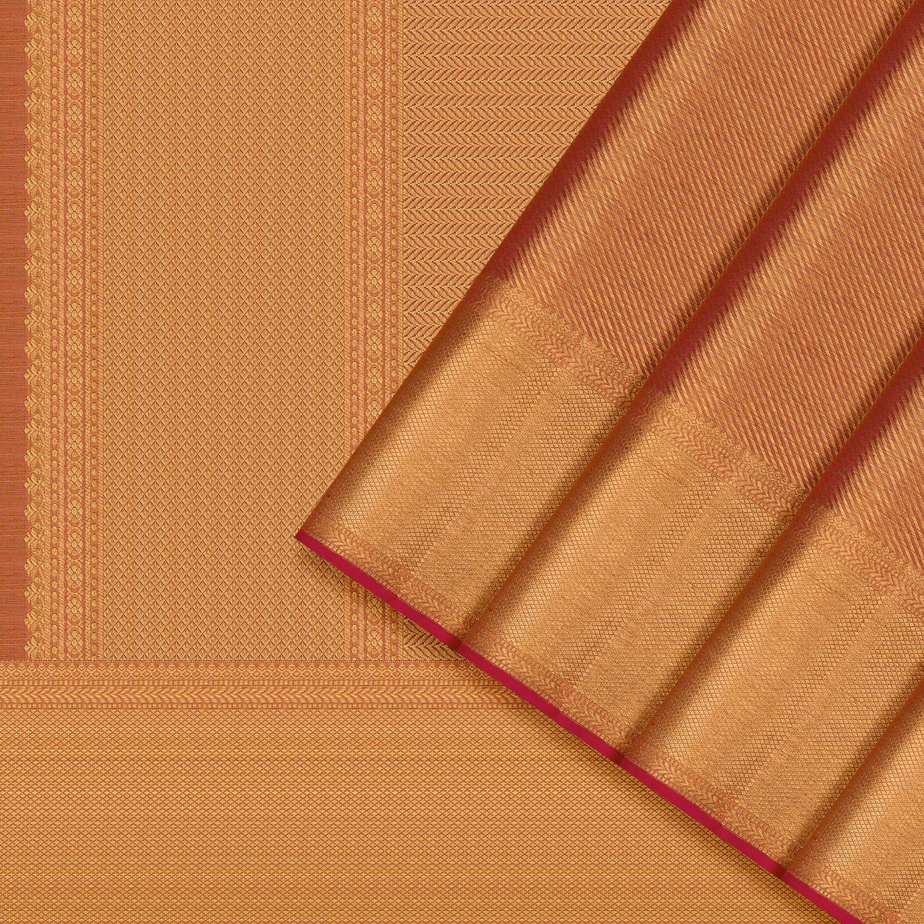 Kanakavalli Kanjivaram Silk Sari 24-060-HS001-06385 - Cover View