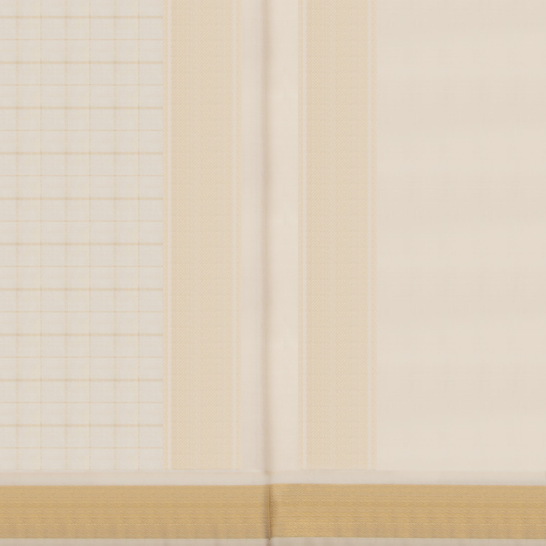 Kanakavalli Kanjivaram Silk Angavastram CO-ORD 24-110-AF001-05551 - Angavastram View
