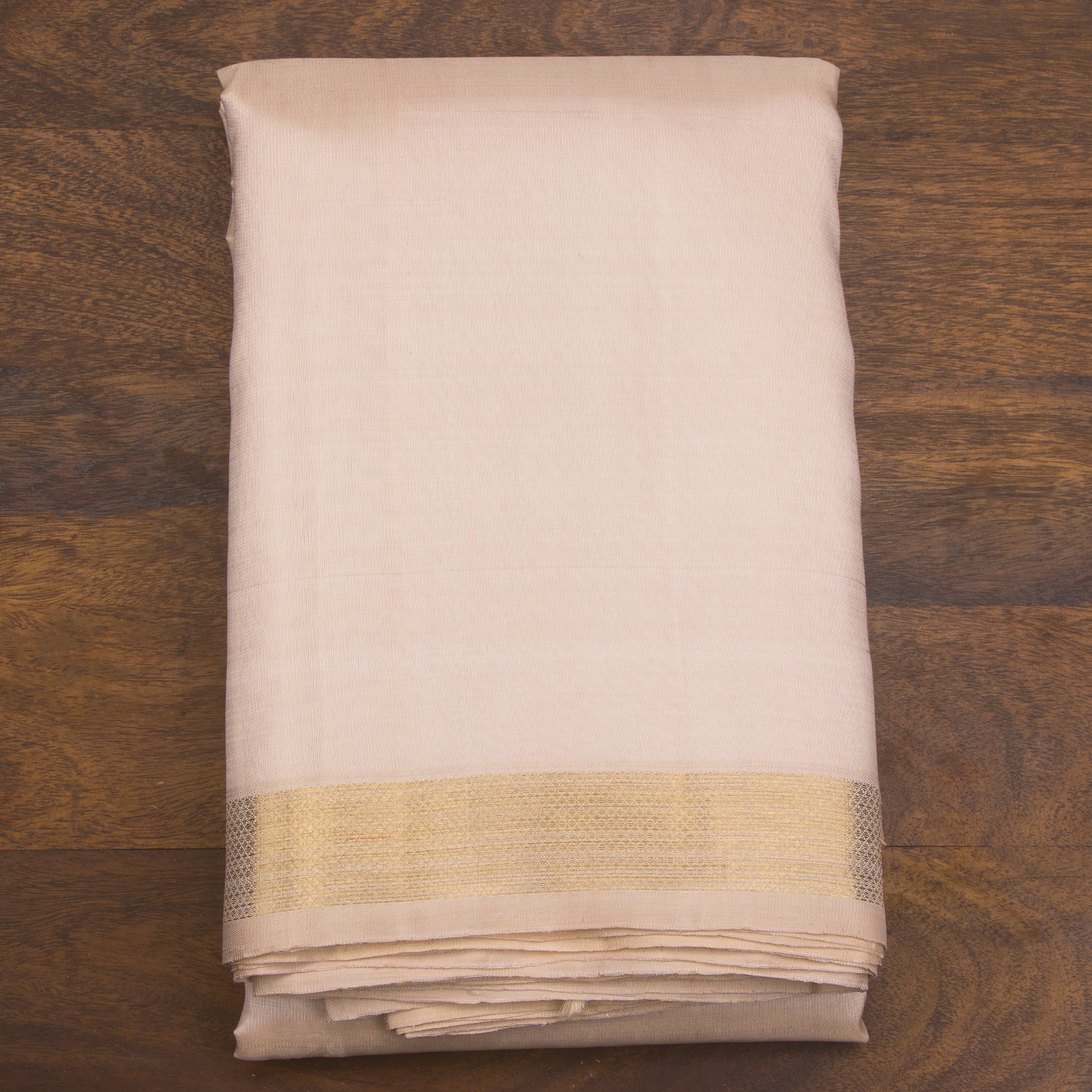 Kanakavalli Kanjivaram Silk Angavastram CO-ORD 24-110-AF001-12234 - Folded View