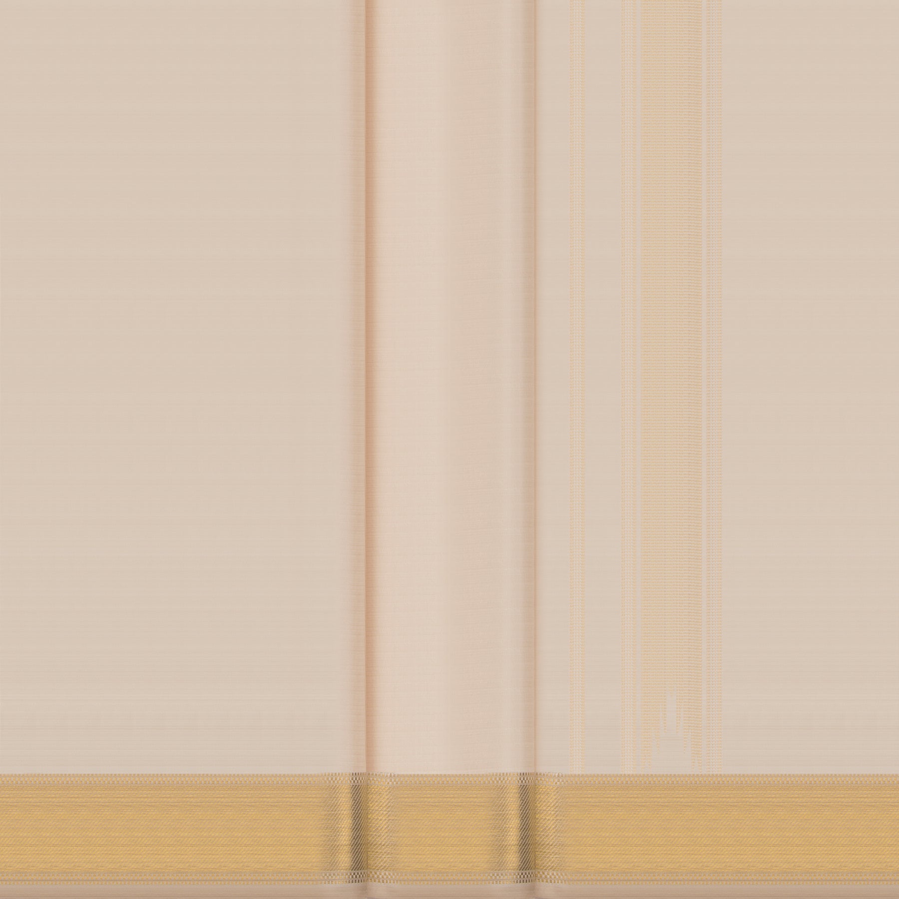 Kanakavalli Kanjivaram Silk Angavastram CO-ORD 24-110-AF001-13947 - Double Pleated View