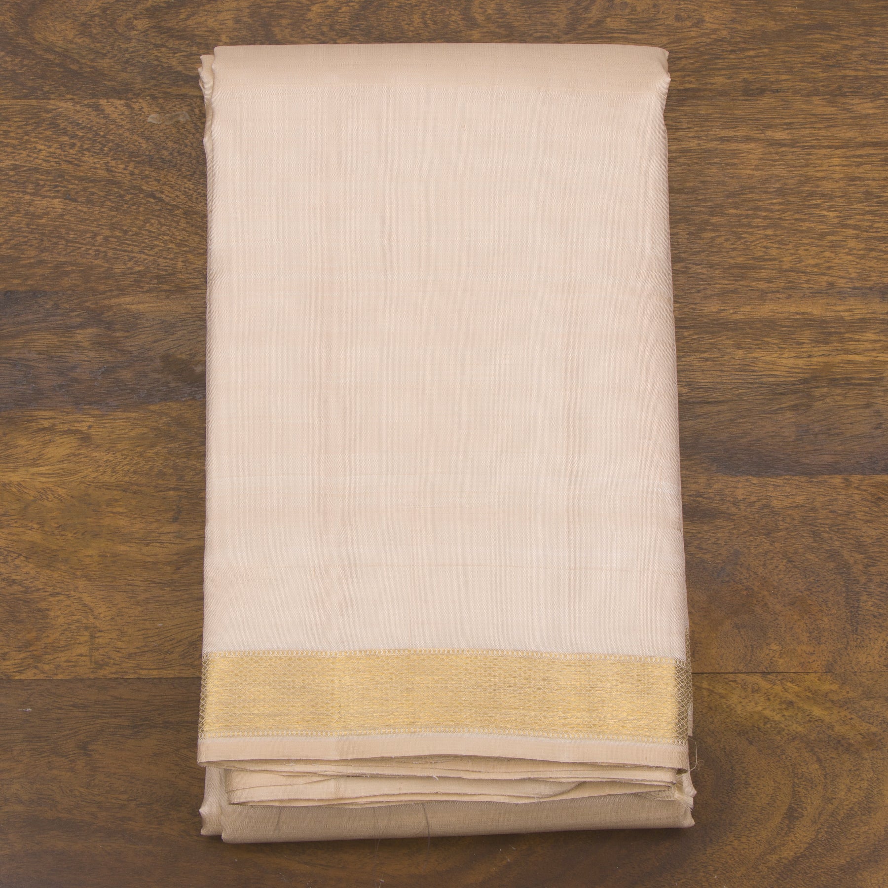 Kanakavalli Kanjivaram Silk Angavastram CO-ORD 24-110-AF001-13950 - Folded View