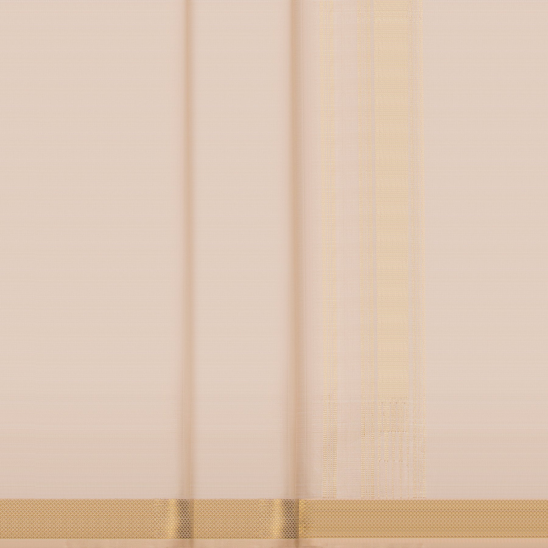 Kanakavalli Kanjivaram Silk Angavastram CO-ORD 24-110-AF001-14661 - Double Pleated View