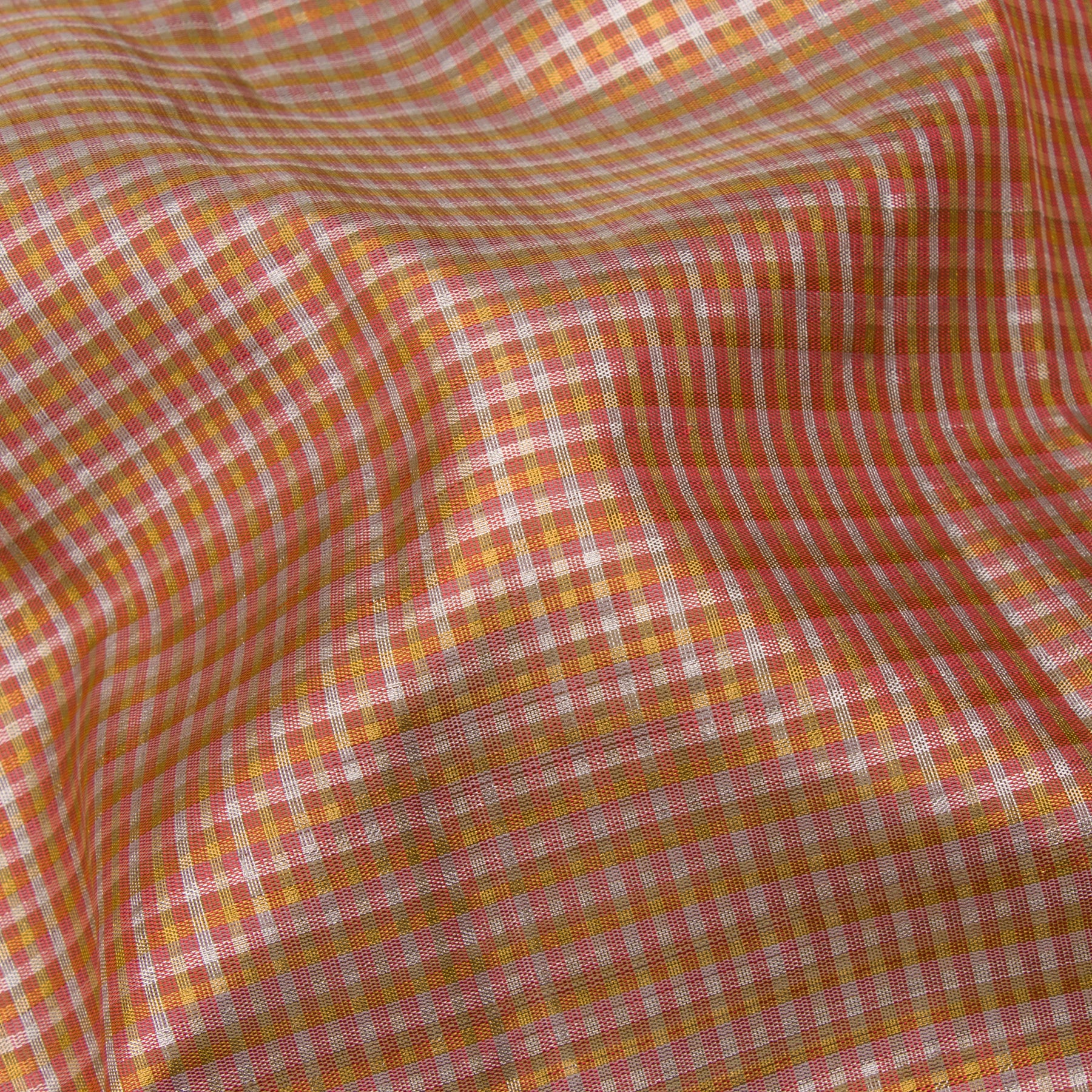 Kanakavalli Kattam - Vari Silk Blouse Length 24-110-HB001-02088 - Fabric View