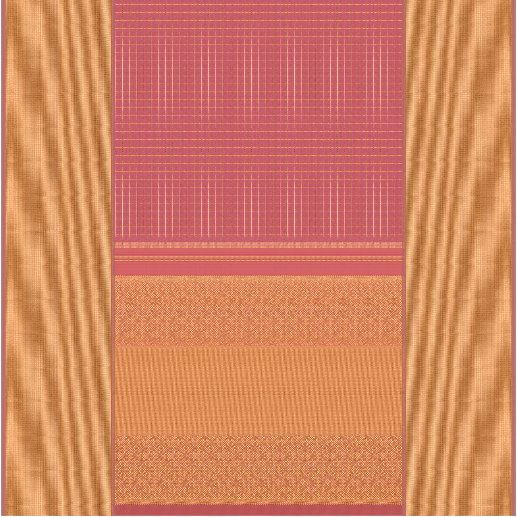 Kanakavalli Kanjivaram Silk Sari 24-110-HS001-00508 - Full View