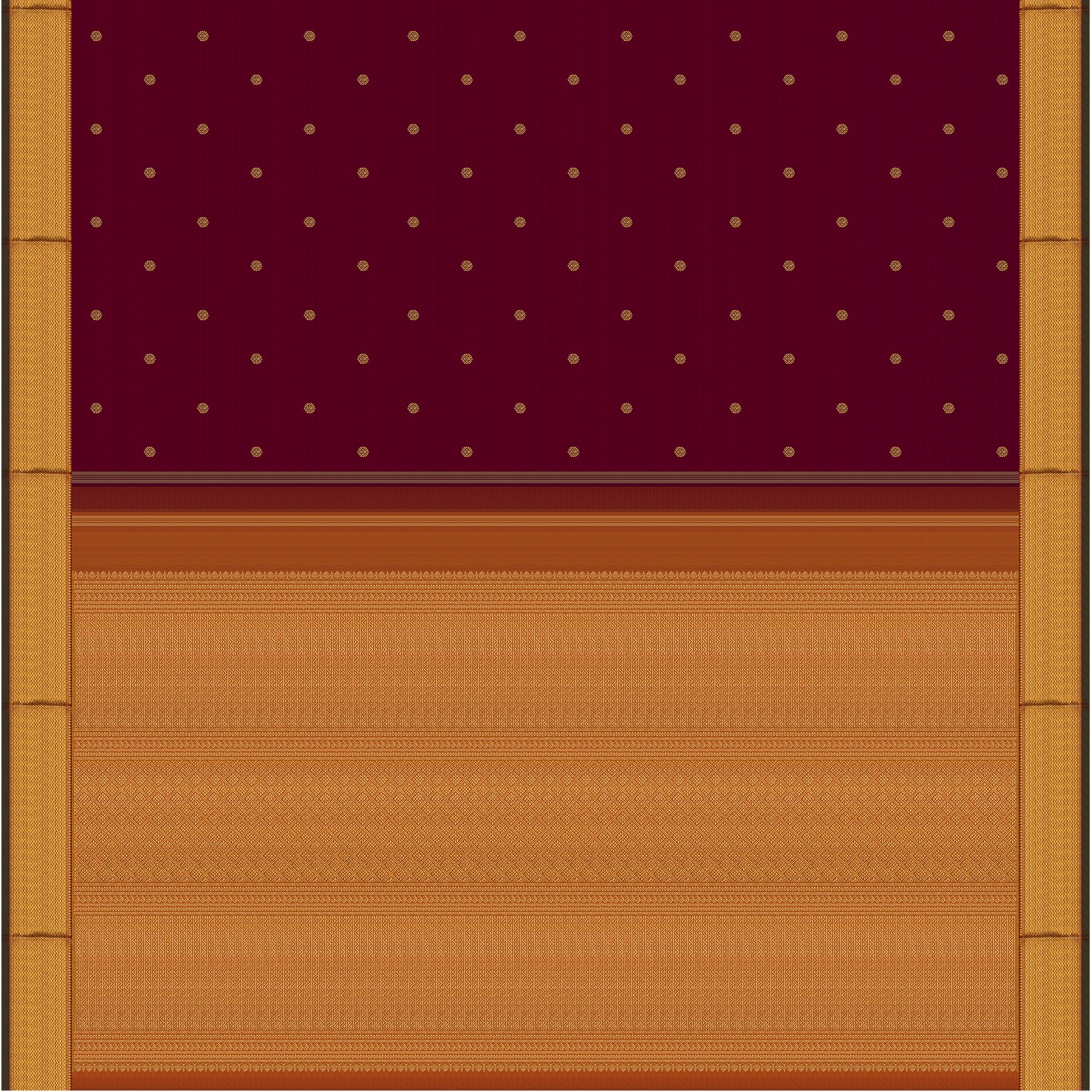 Kanakavalli Kanjivaram Silk Sari 24-110-HS001-00586 - Full View