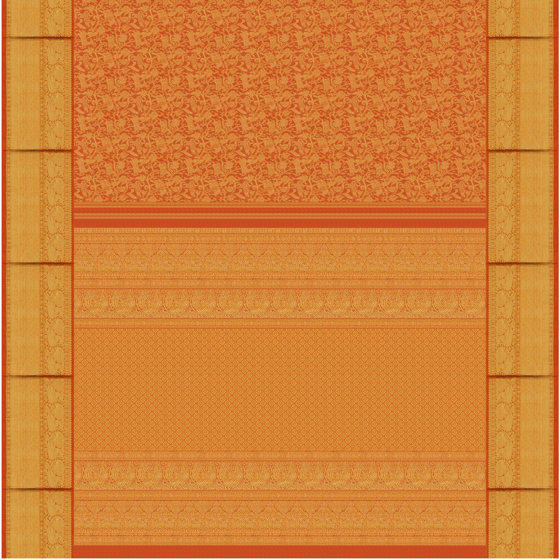 Kanakavalli Kanjivaram Silk Sari 24-110-HS001-00950 - Full View