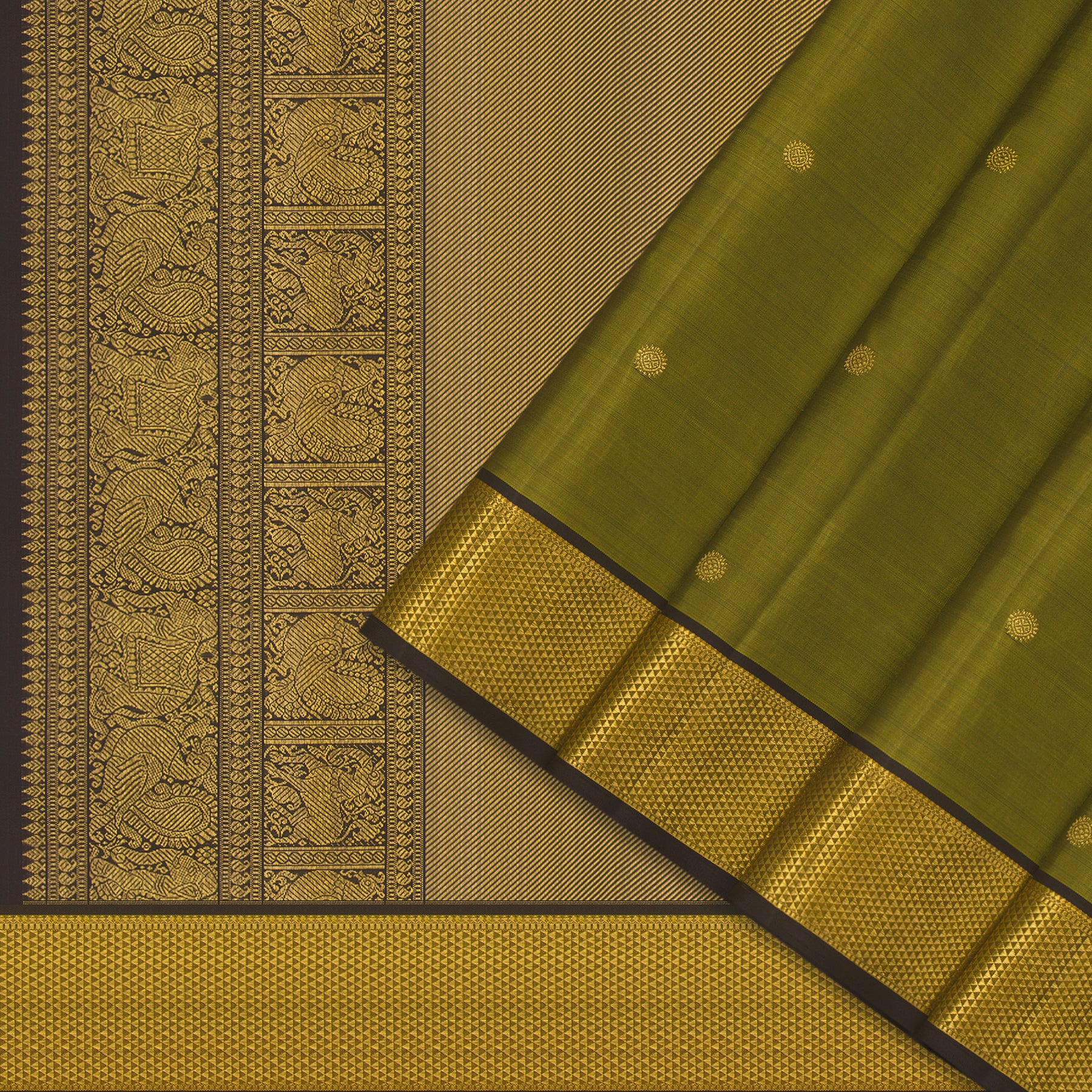 Kanakavalli Kanjivaram Silk Sari 24-110-HS001-01819 - Cover View