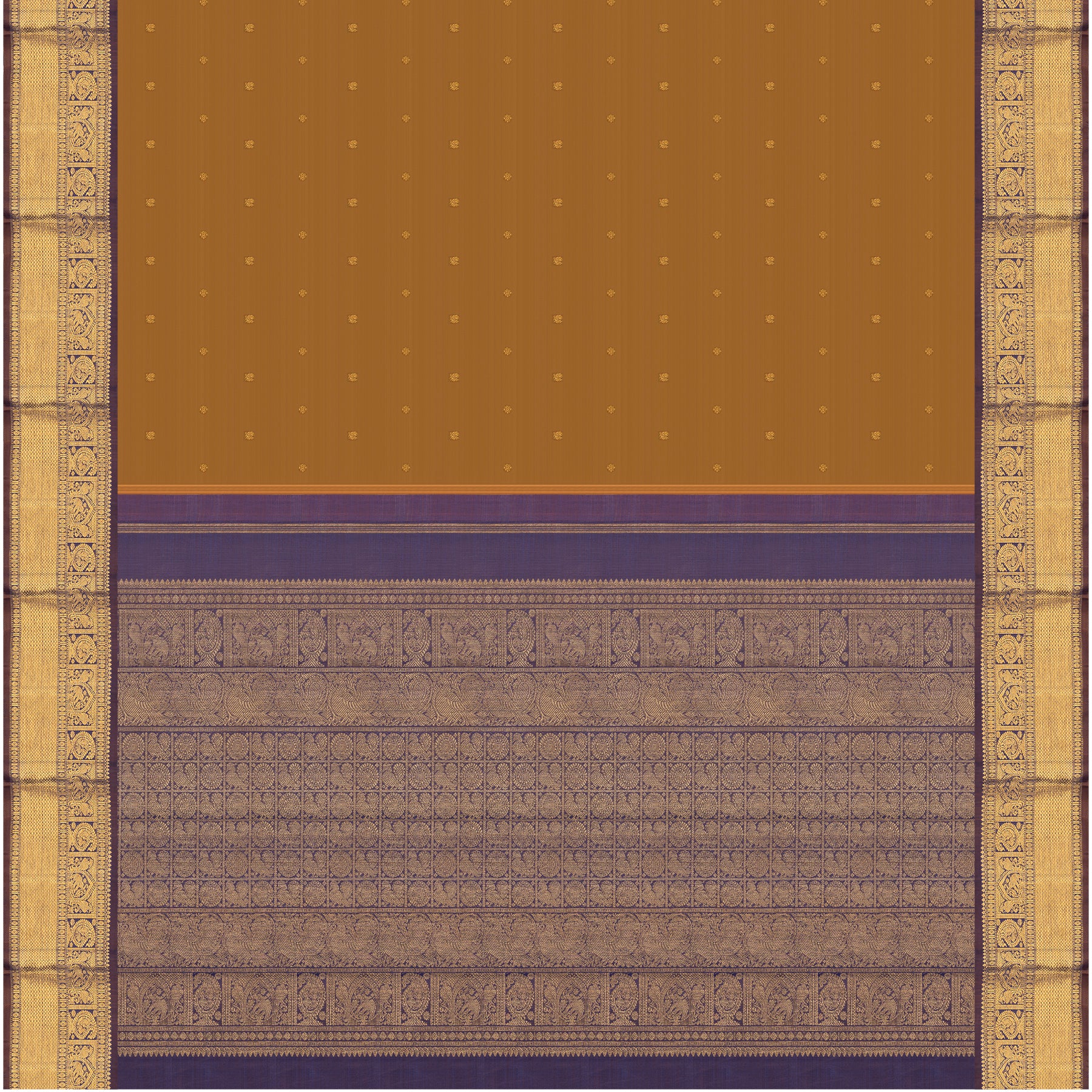 Kanakavalli Kanjivaram Silk Sari 24-110-HS001-01832 - Full View