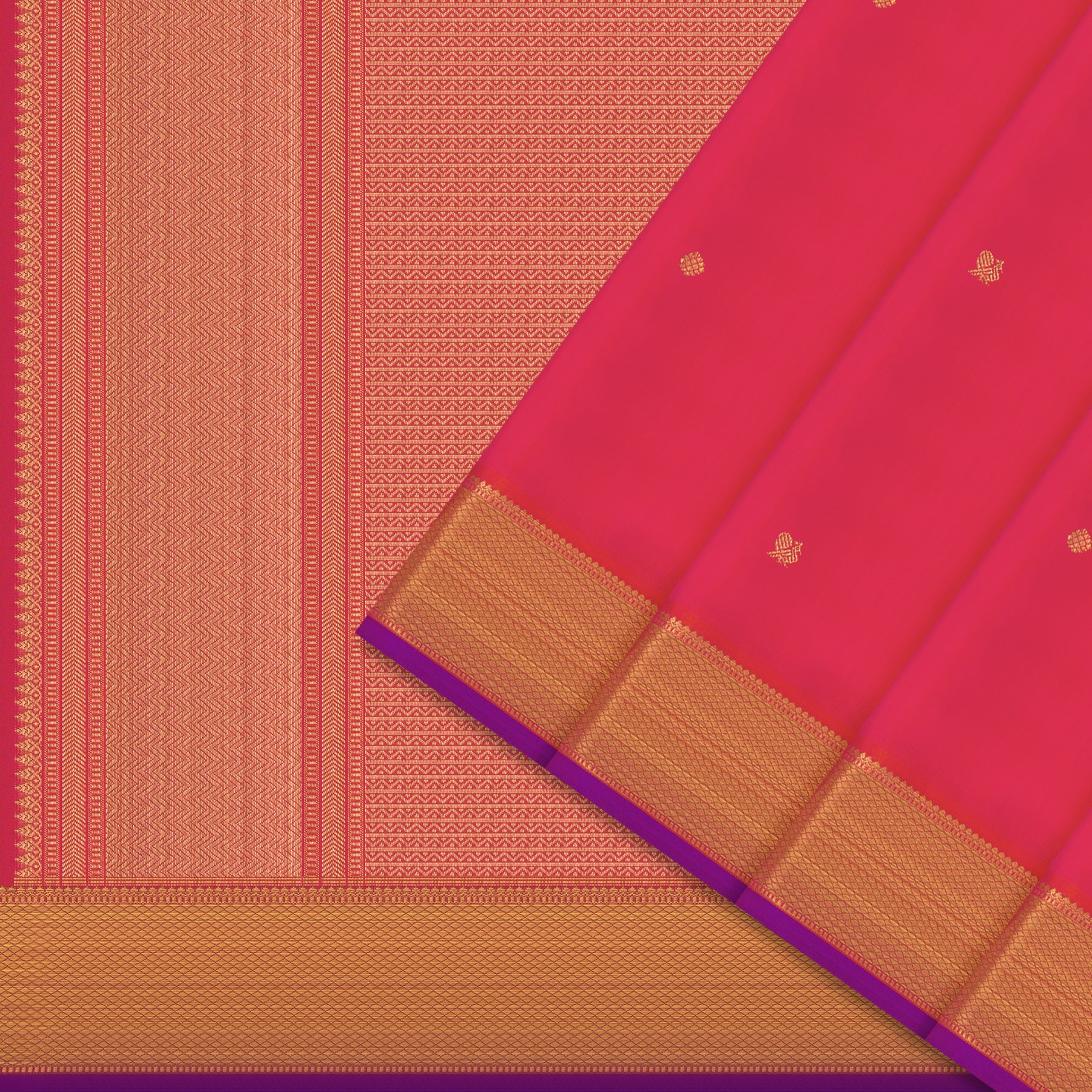 Kanakavalli Kanjivaram Silk Sari 24-110-HS001-01881 - Cover View