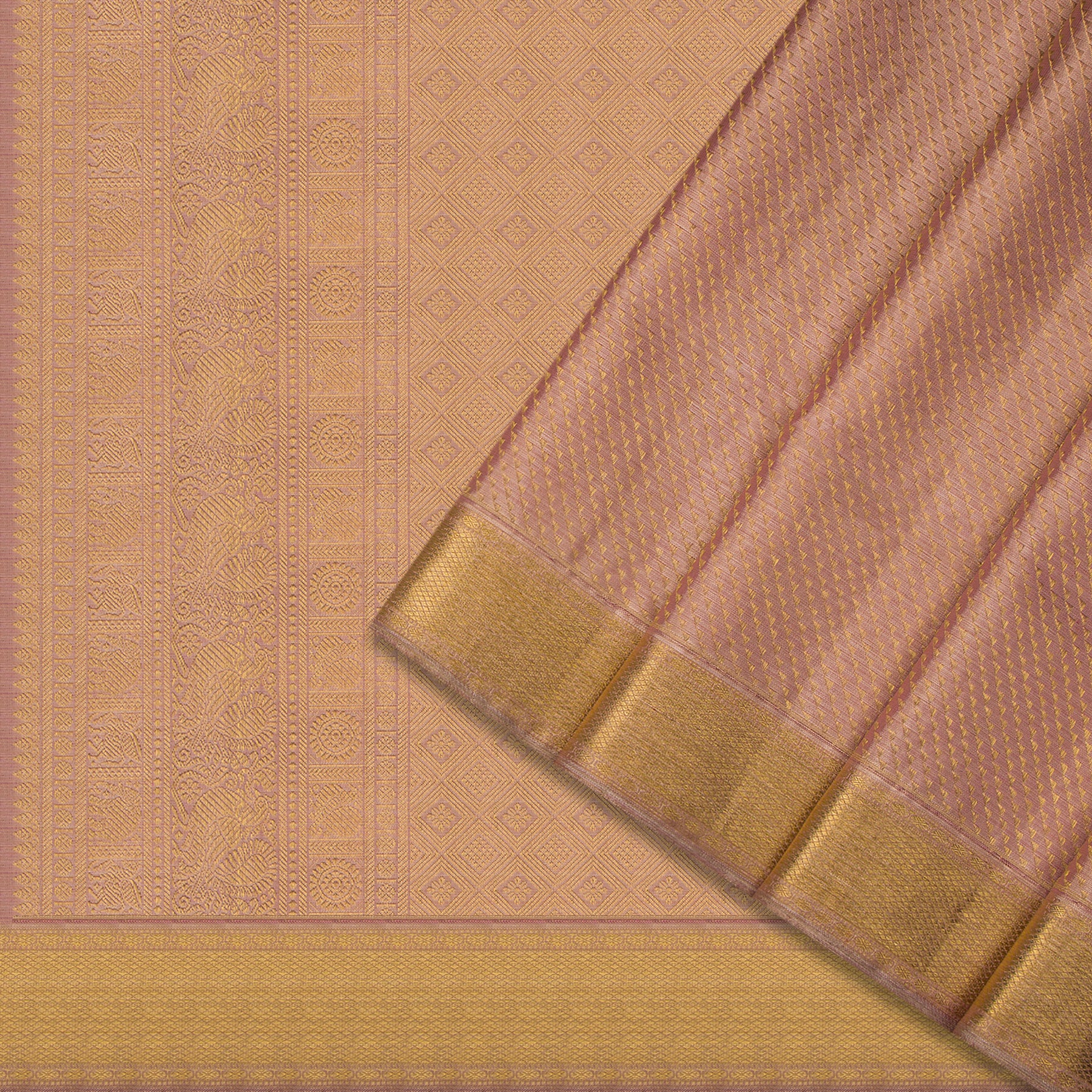 Kanakavalli Kanjivaram Silk Sari 24-110-HS001-01983 - Cover View