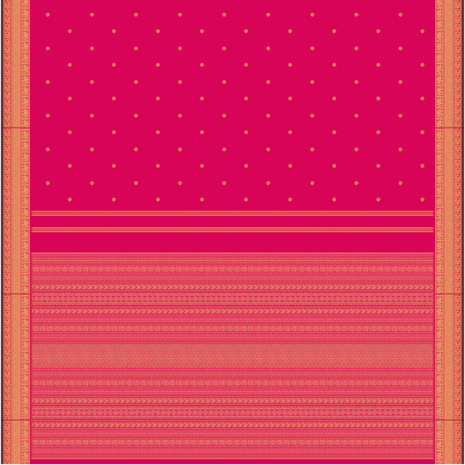 Kanakavalli Kanjivaram Silk Sari 24-110-HS001-02993 - Full View