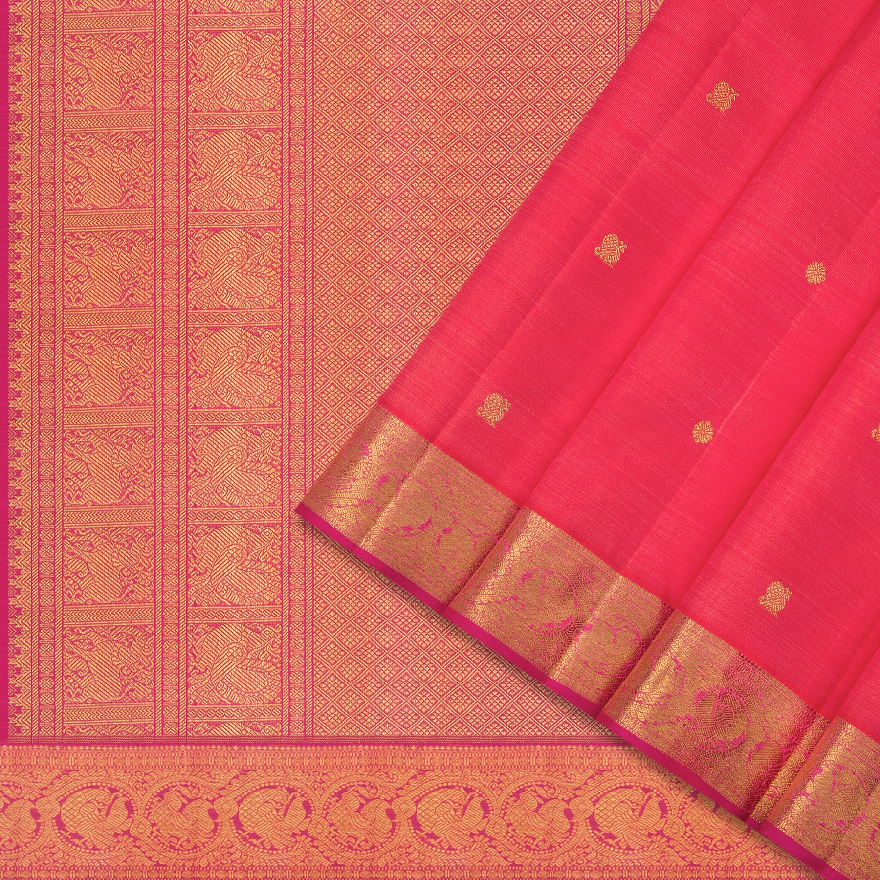 Kanakavalli Kanjivaram Silk Sari 24-110-HS001-03008 - Cover View