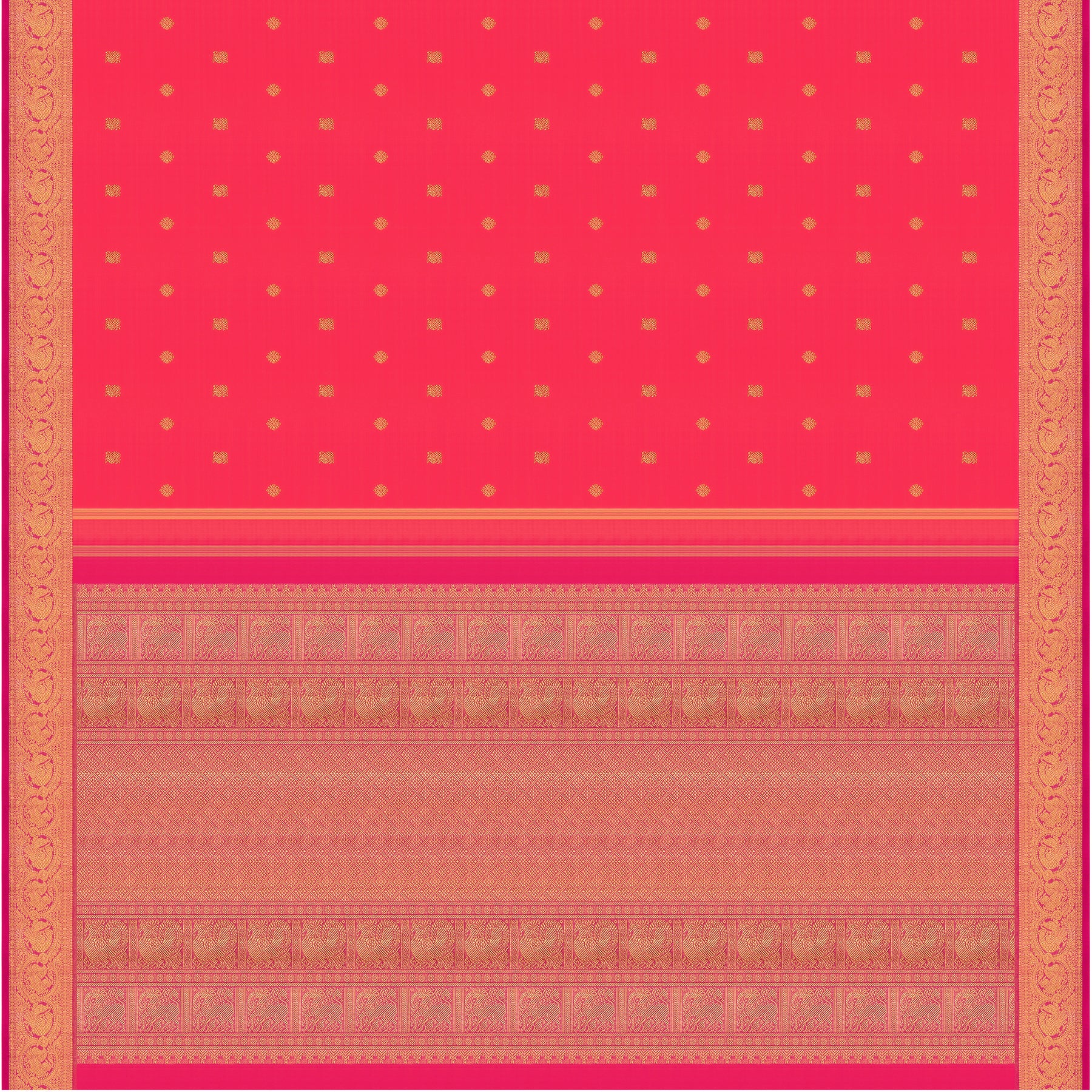 Kanakavalli Kanjivaram Silk Sari 24-110-HS001-03008 - Full View