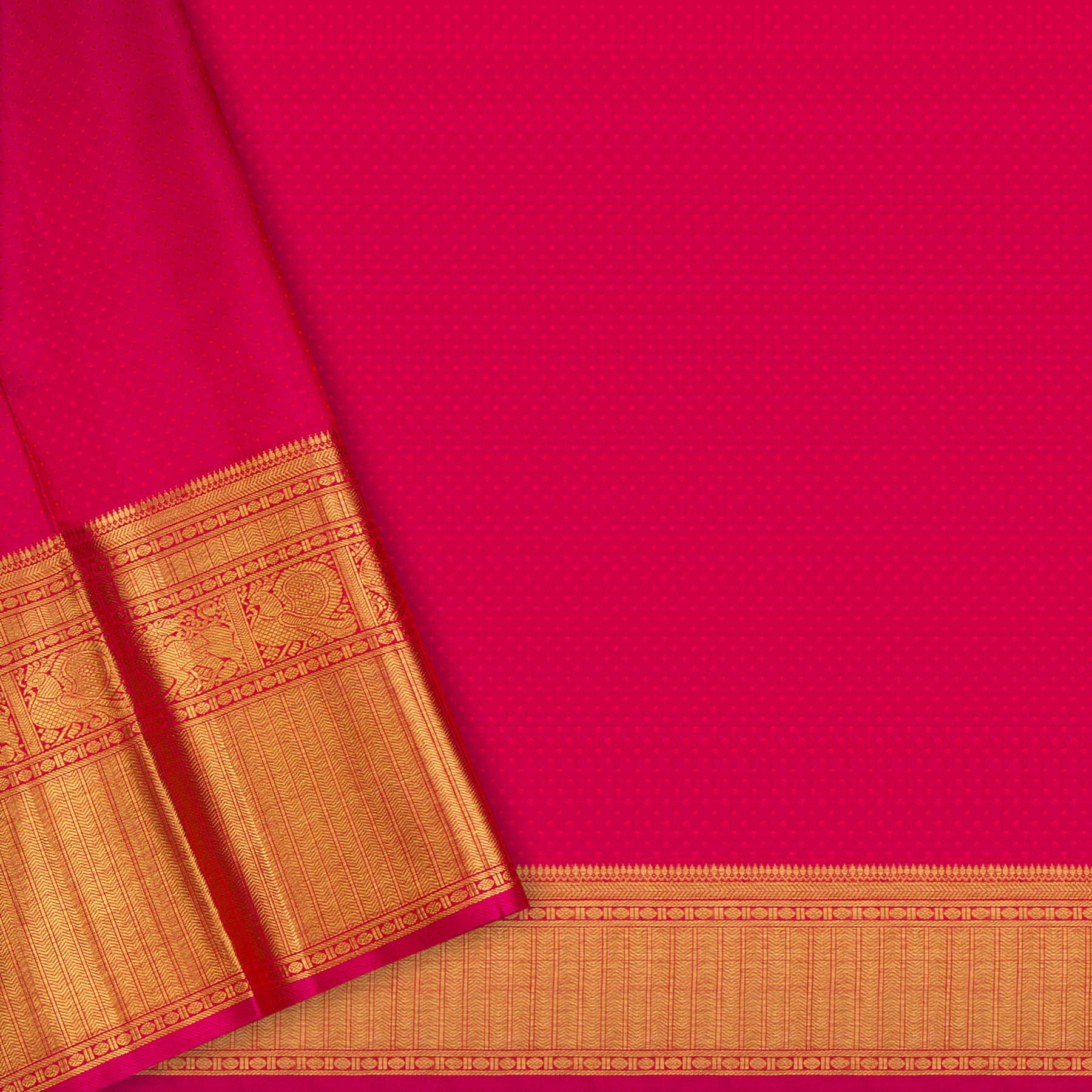 Kanakavalli Kanjivaram Silk Sari 24-110-HS001-03330 - Blouse View