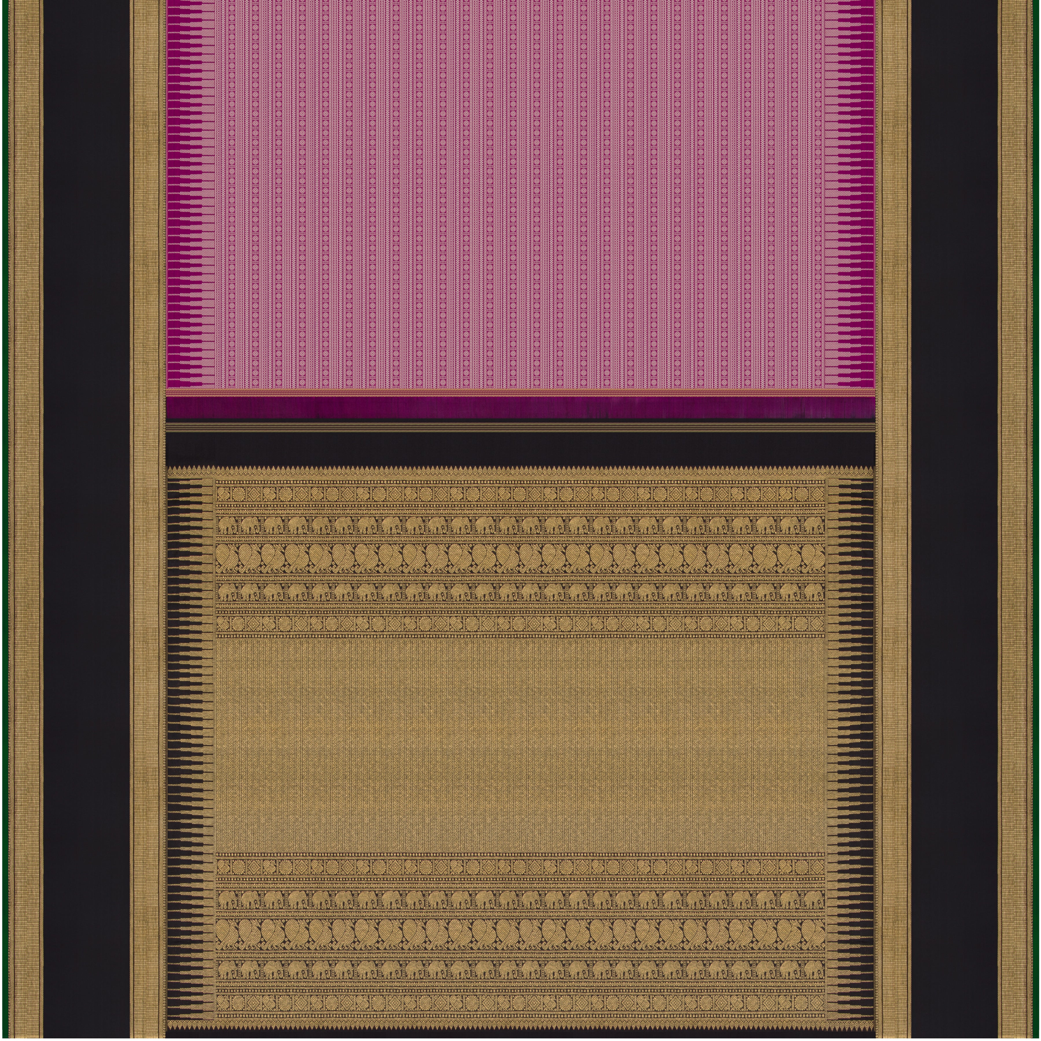 Kanakavalli Kanjivaram Silk Sari 24-110-HS001-03465 - Full View