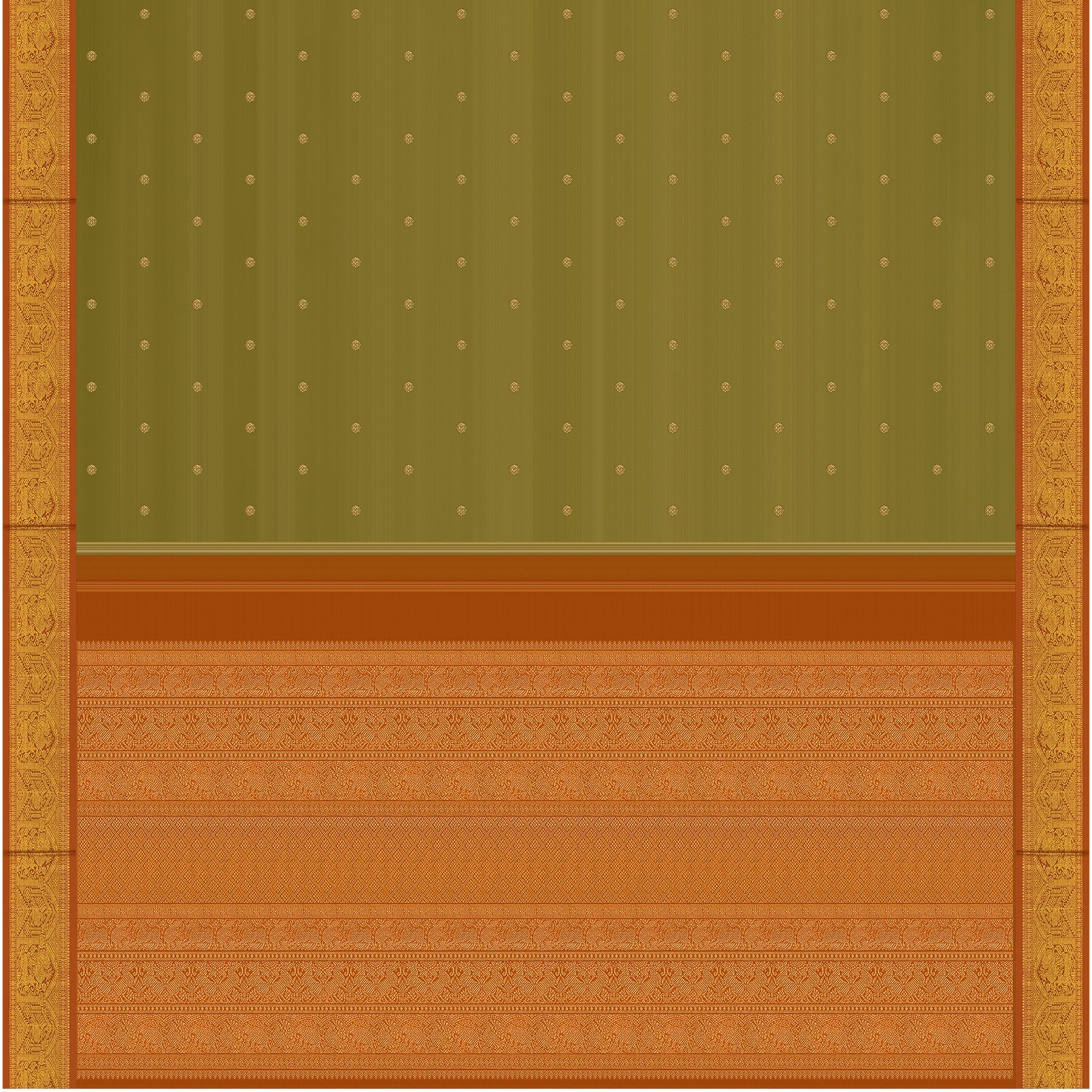 Kanakavalli Kanjivaram Silk Sari 24-110-HS001-03784 - Full View