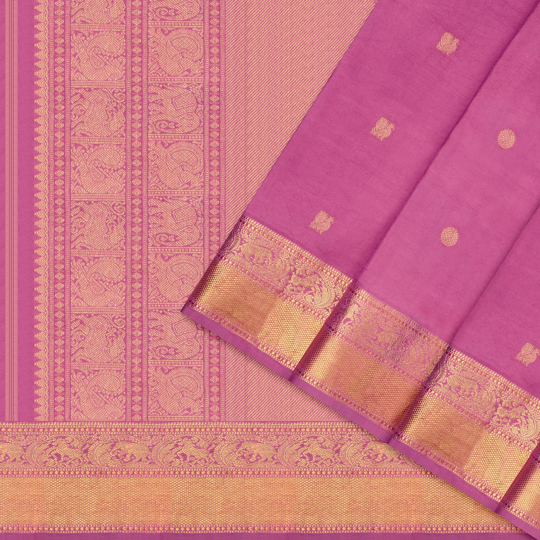 Kanakavalli Kanjivaram Silk Sari 24-110-HS001-05506 - Cover View