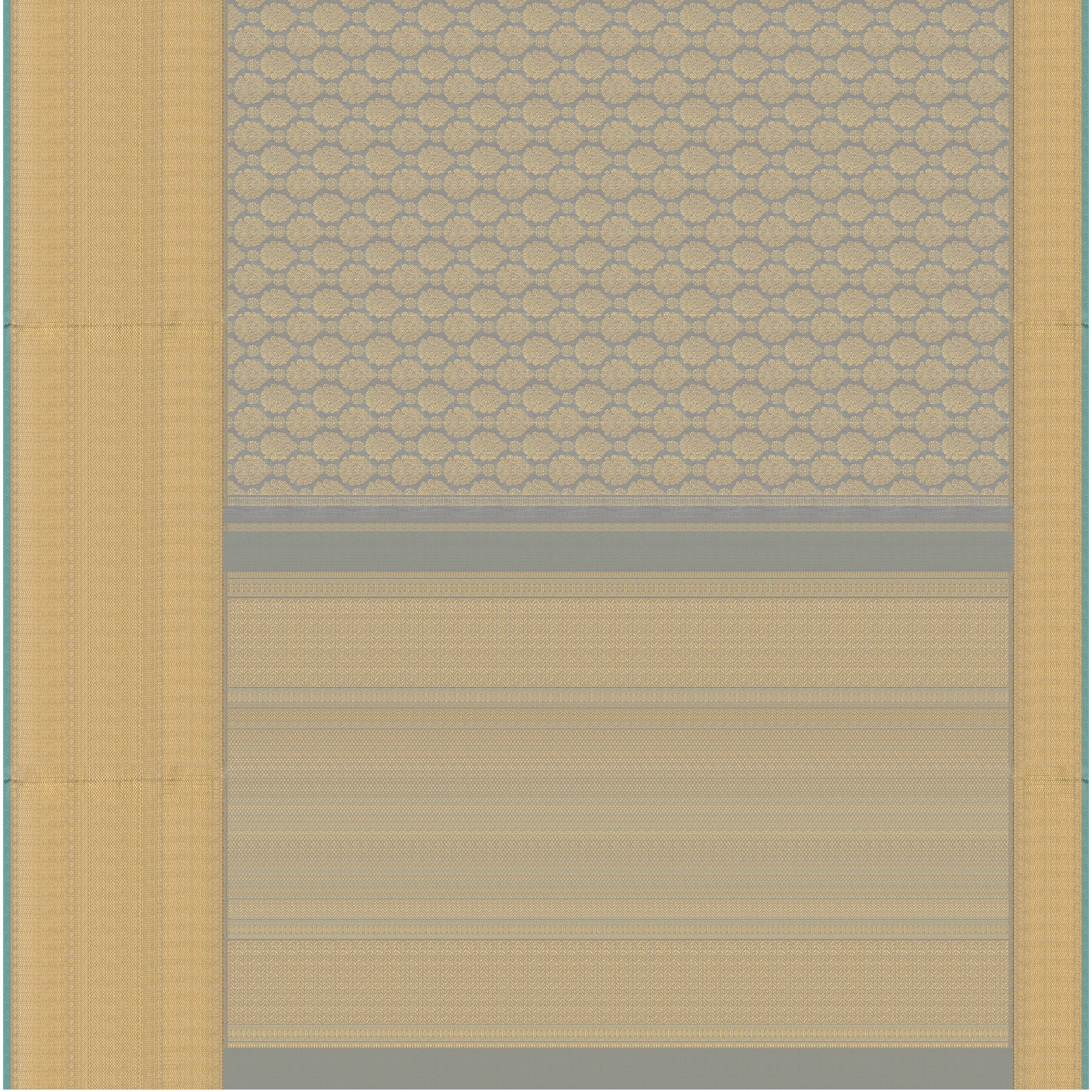 Kanakavalli Kanjivaram Silk Sari 24-110-HS001-05648 - Full View