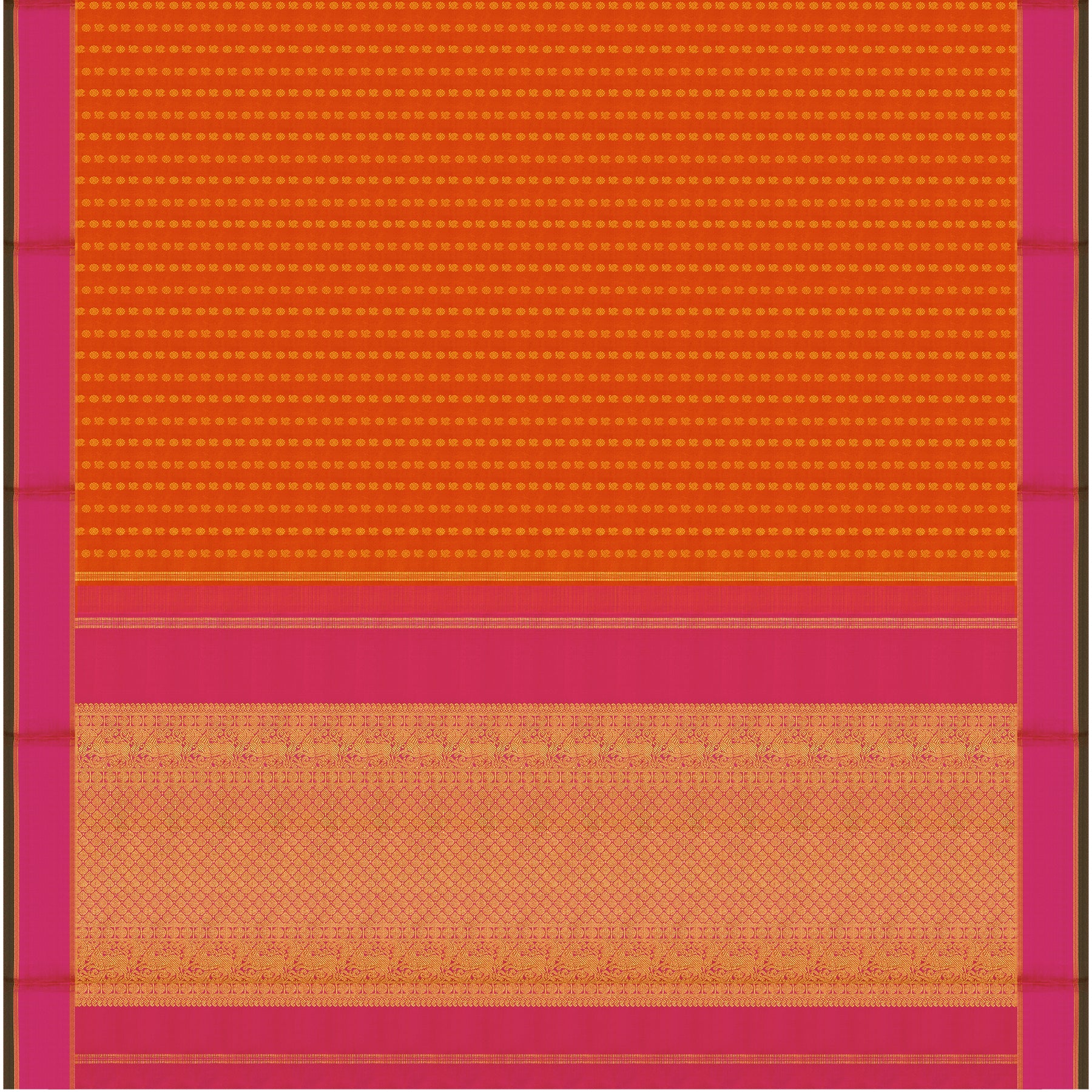 Kanakavalli Kanjivaram Silk Sari 24-110-HS001-06814 - Full View