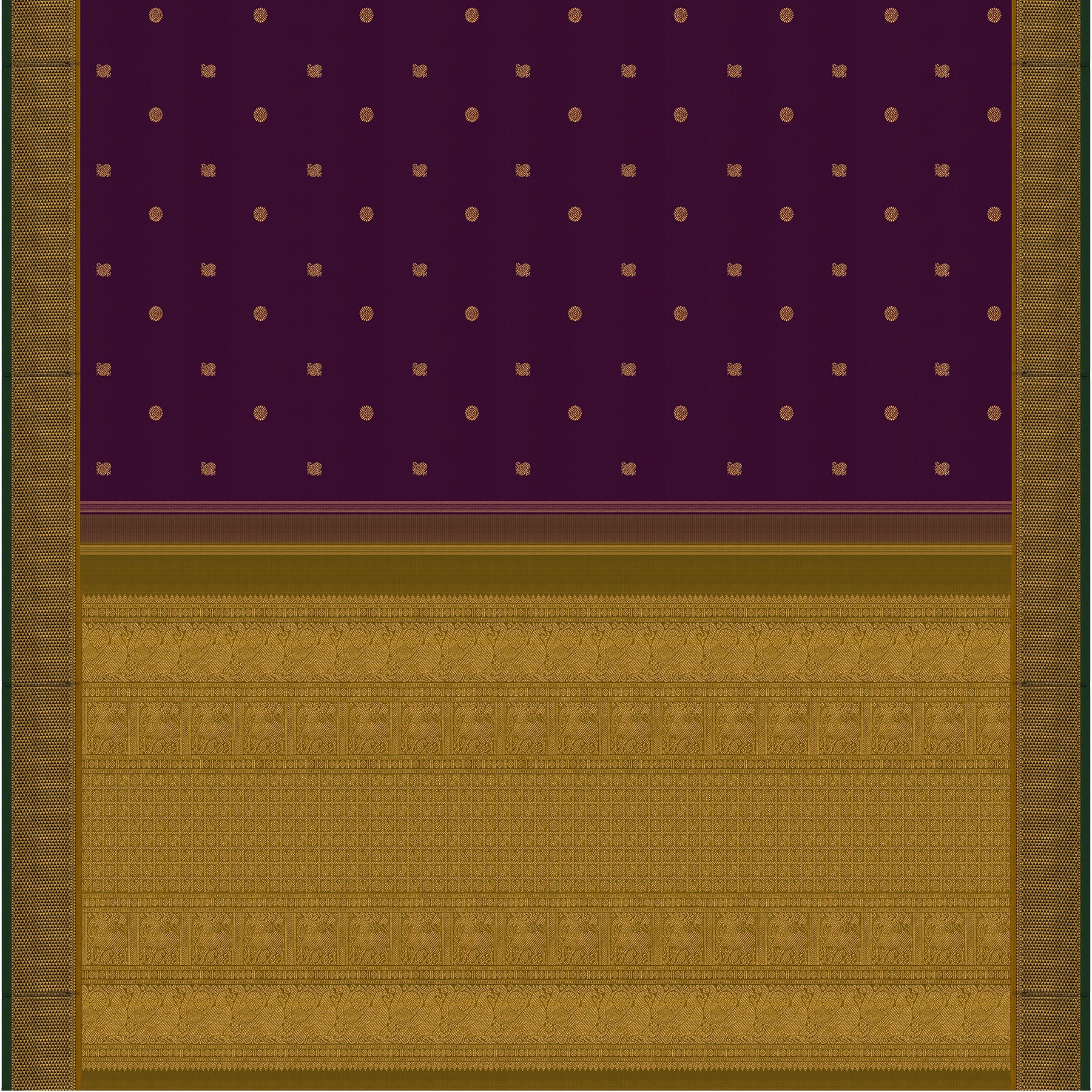 Kanakavalli Kanjivaram Silk Sari 24-110-HS001-06832 - Full View