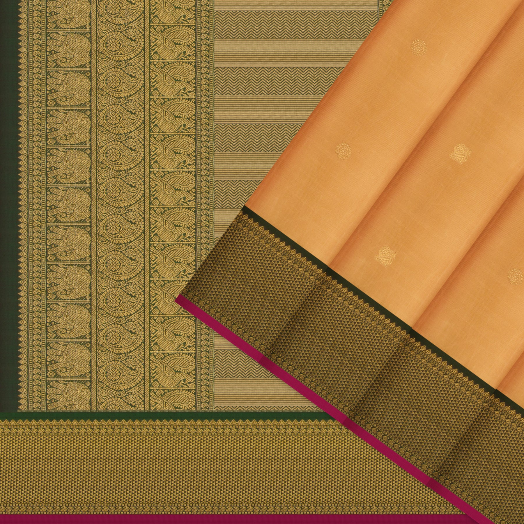 Kanakavalli Kanjivaram Silk Sari 24-110-HS001-06840 - Cover View