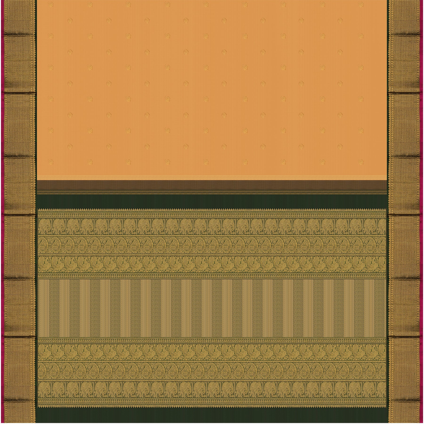 Kanakavalli Kanjivaram Silk Sari 24-110-HS001-06840 - Full View