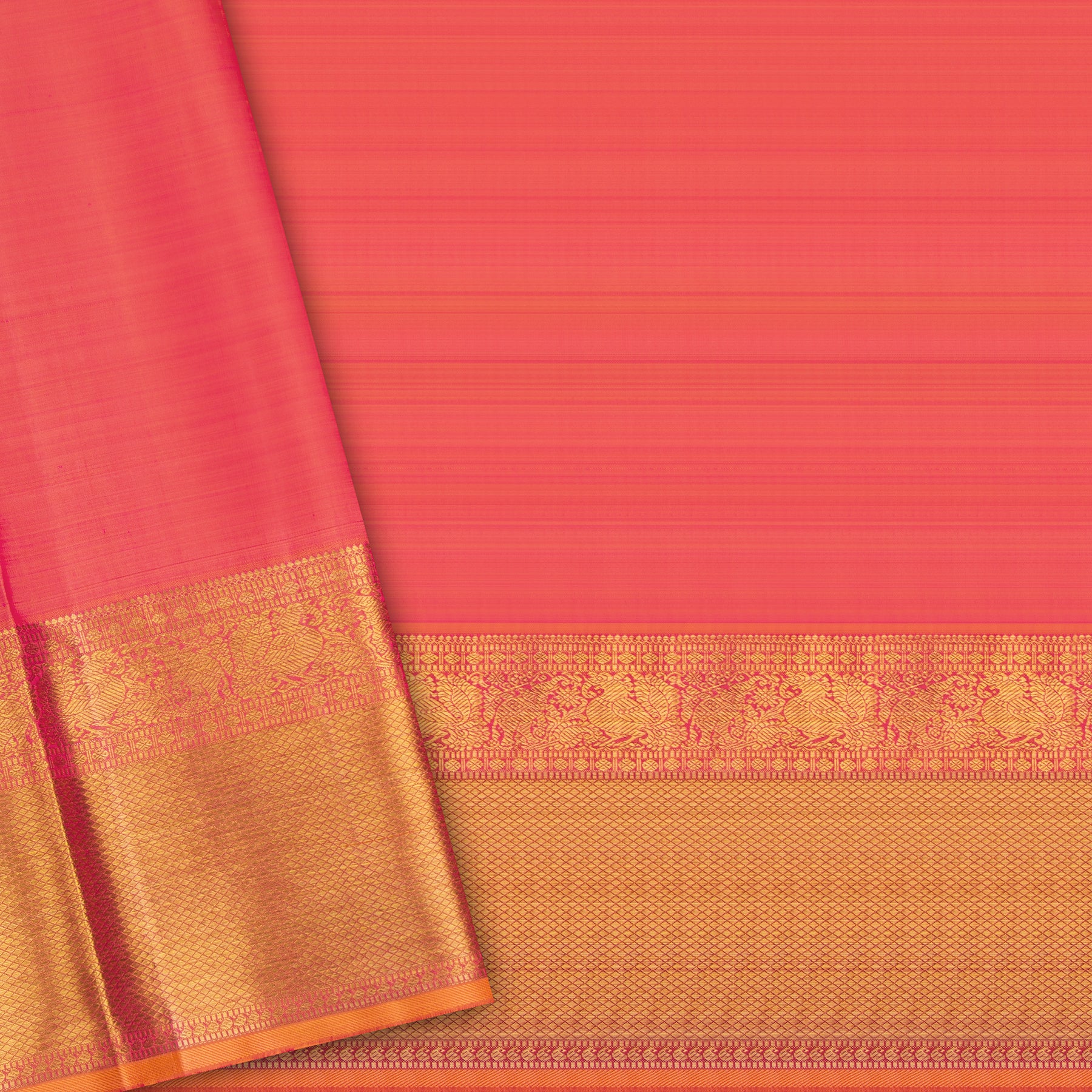 Kanakavalli Kanjivaram Silk Sari 24-110-HS001-06849 - Blouse View