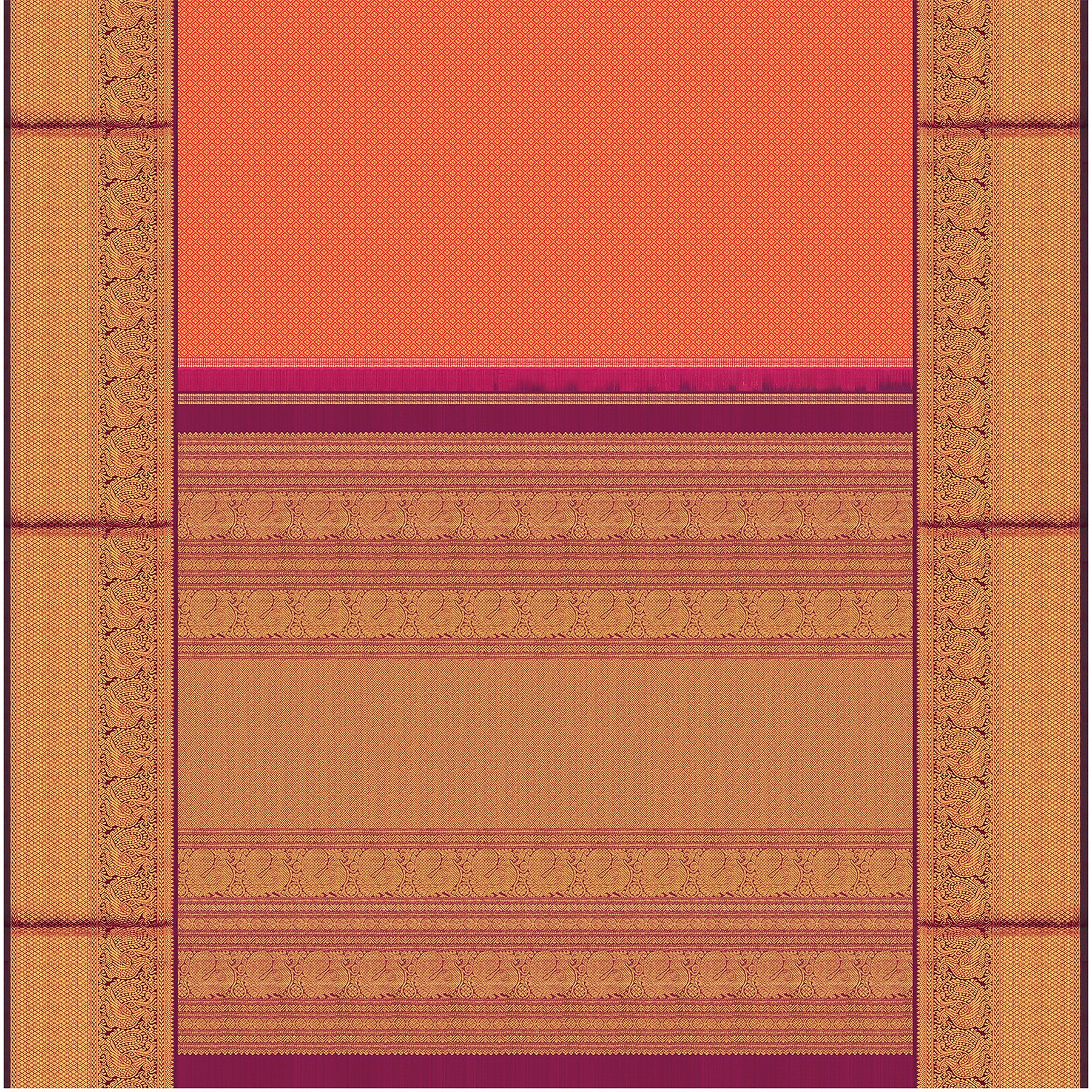 Kanakavalli Kanjivaram Silk Sari 24-110-HS001-07479 - Full View